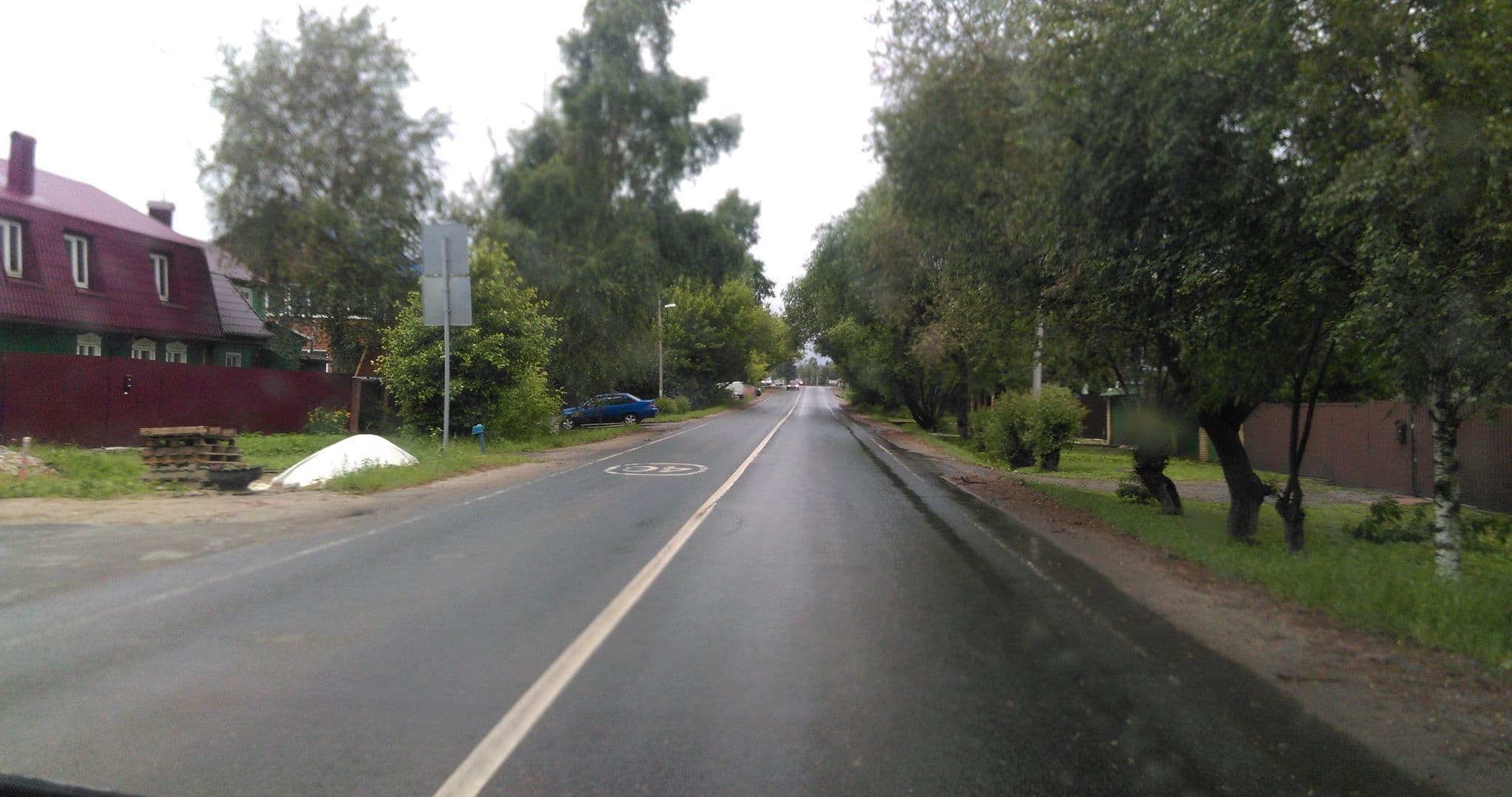 Street view near Hotel and Parking, Domodedovo — © ullus (CC BY-SA · Mapillary)