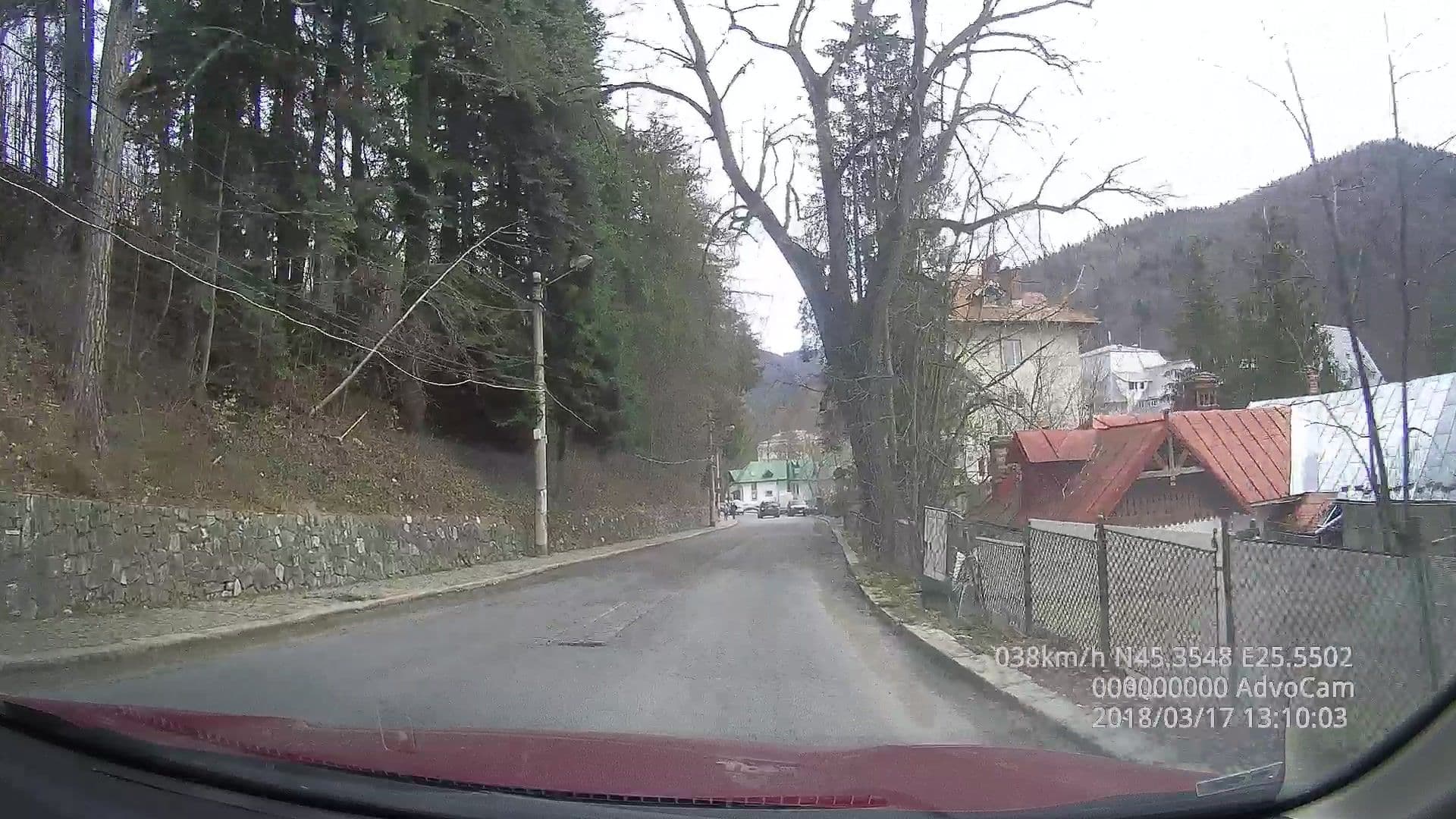 Street view near Hotel Istoric, Sinaia — © tavi (CC BY-SA · Mapillary)