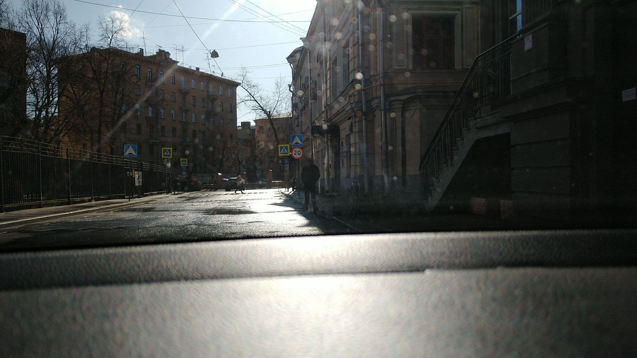 Street view near Отель Апельсин, Moscow — © phoneuploader (CC BY-SA · Mapillary)