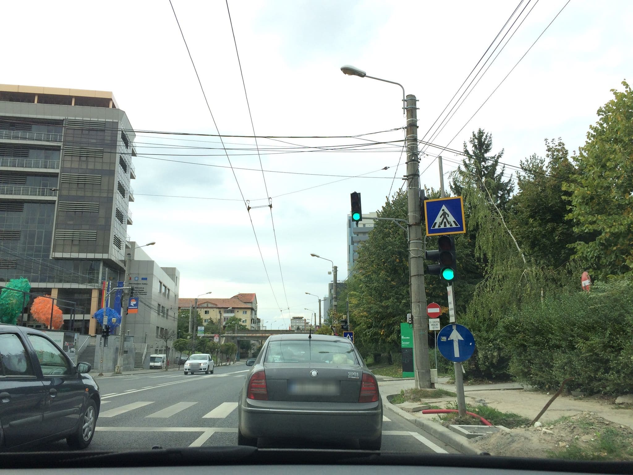 Street view near Hotel Galaxy, Timişoara — © cristi_cristi_b (CC BY-SA · Mapillary)