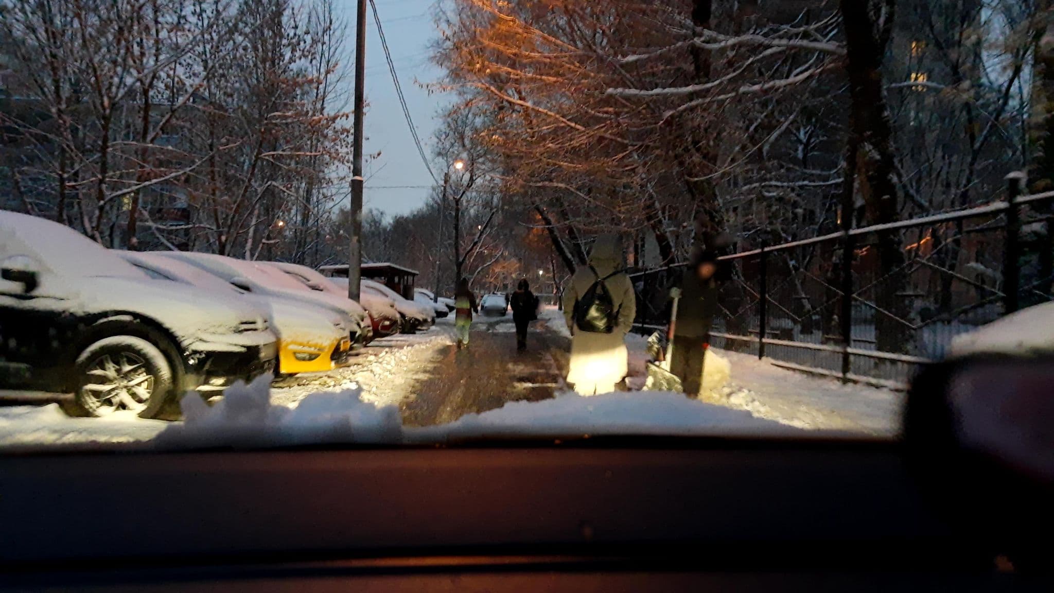 Street view near ПСИХОНЕВРОЛОГИЧЕСКИЙ ДЕТСКИЙ САНАТОРИЙ # 28, Novokuz’minki — © phoneuploader (CC BY-SA · Mapillary)