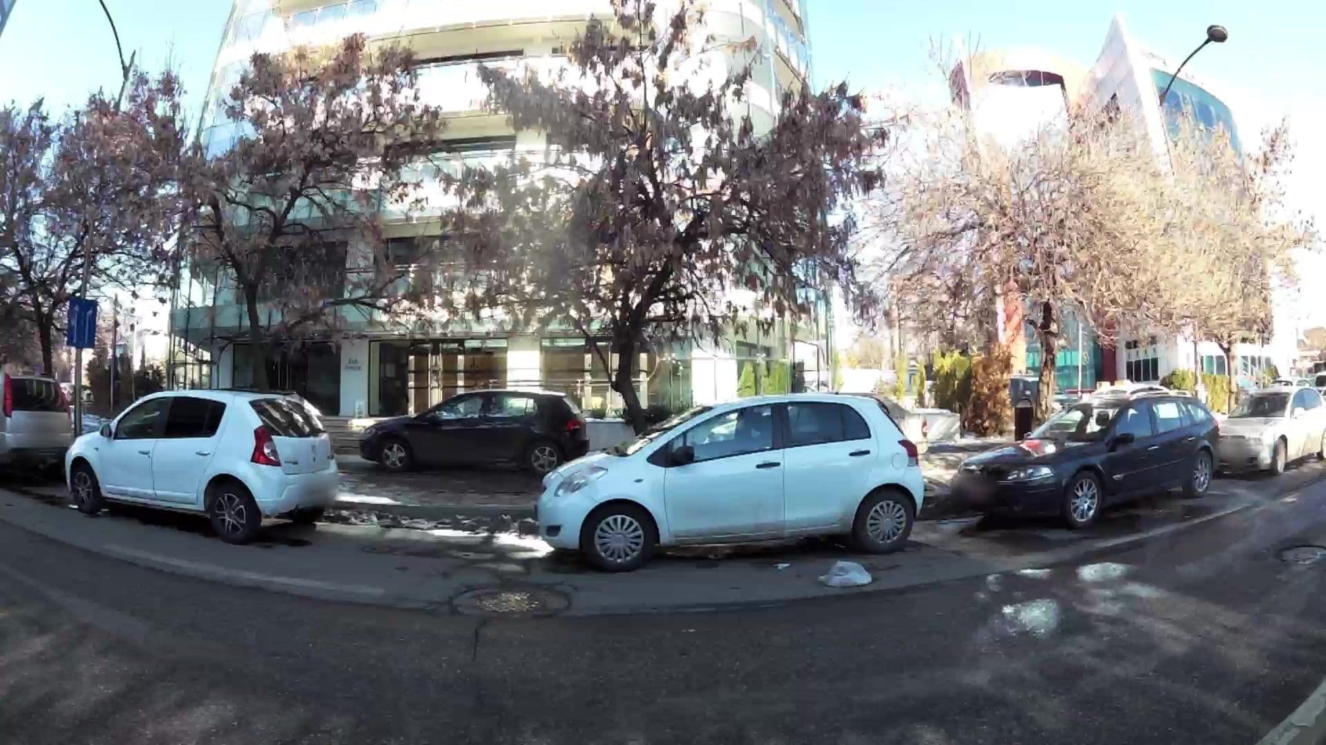 Street view near Hotel Dacia, Bucharest