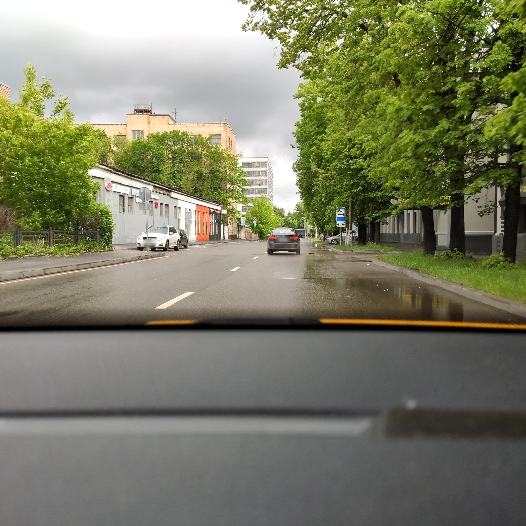 Street view near Кристина, Ryazanskiy — © phoneuploader (CC BY-SA · Mapillary)