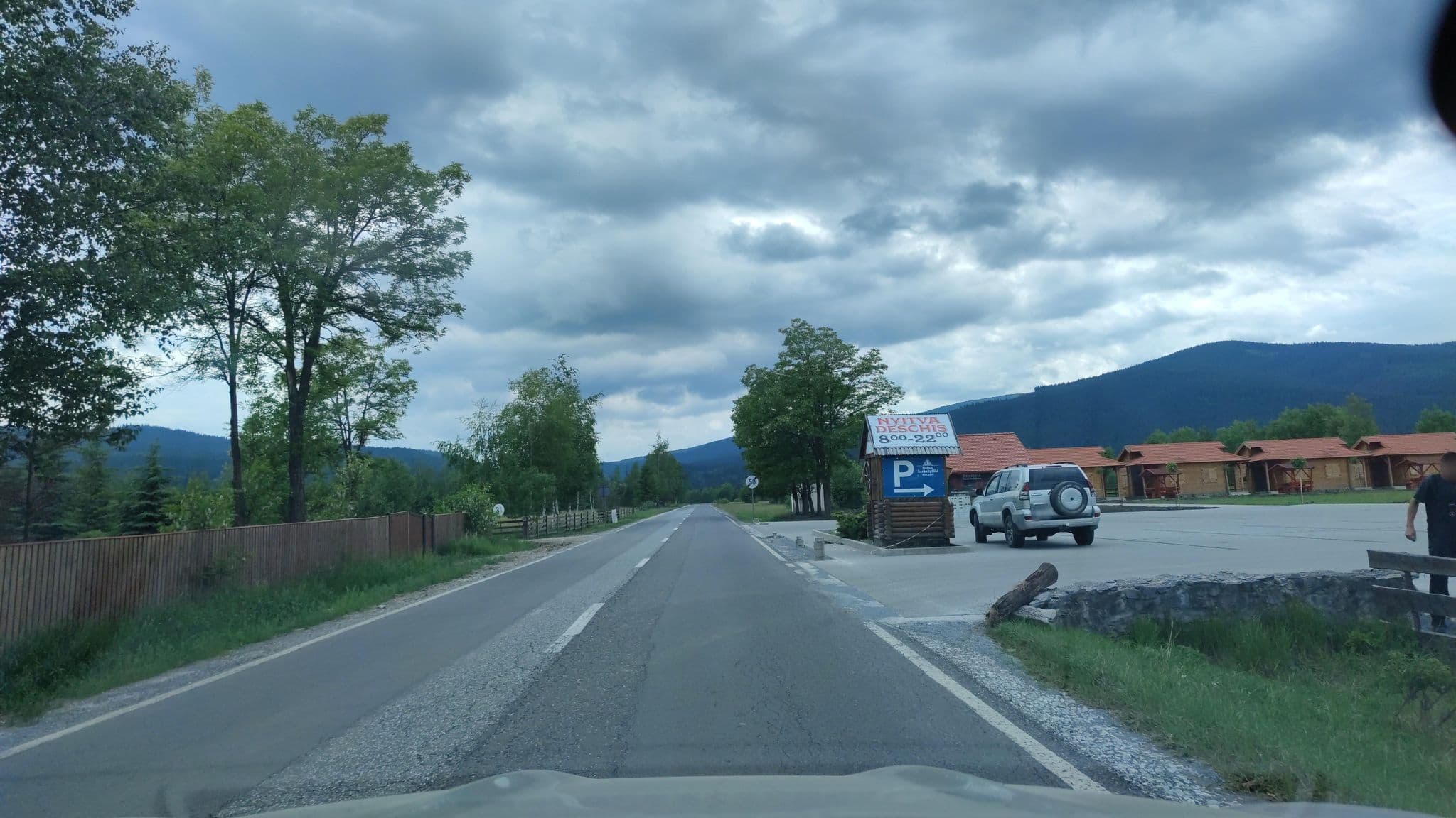 Street view near Pensiunea Rubin, Joseni — © gyorgyjano (CC BY-SA · Mapillary)