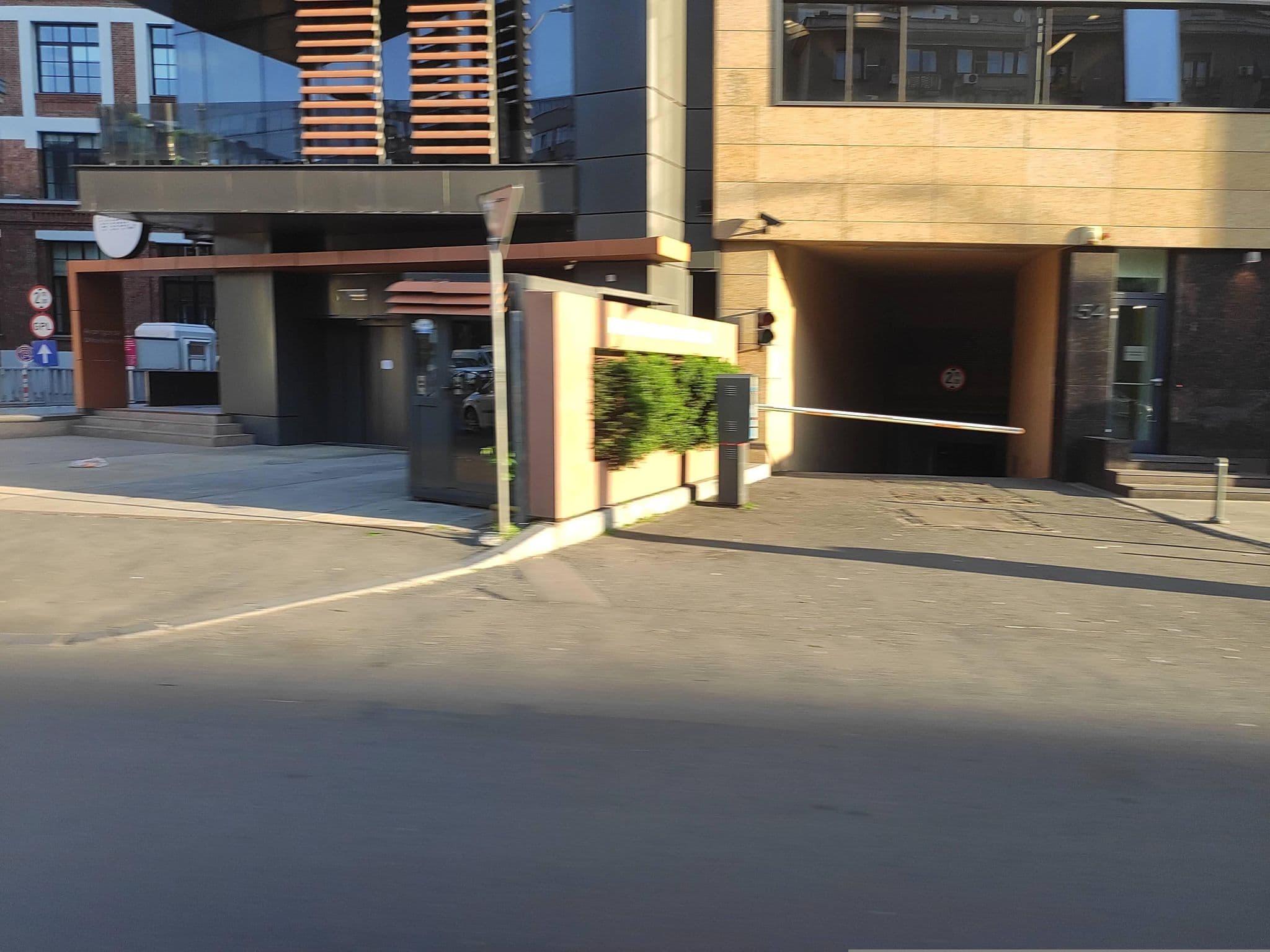 Street view near Capital Plaza Hotel, Bucharest