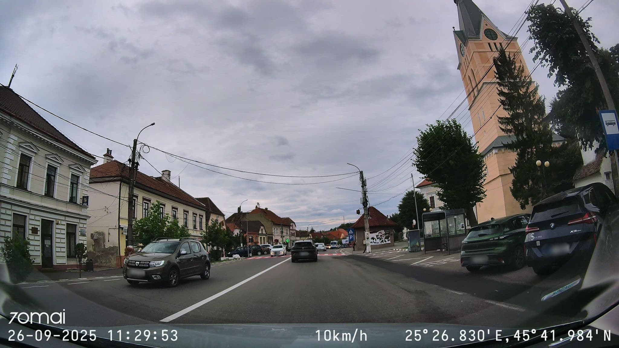 Street view near Casa Codlea, Codlea — © doriel (CC BY-SA · Mapillary)