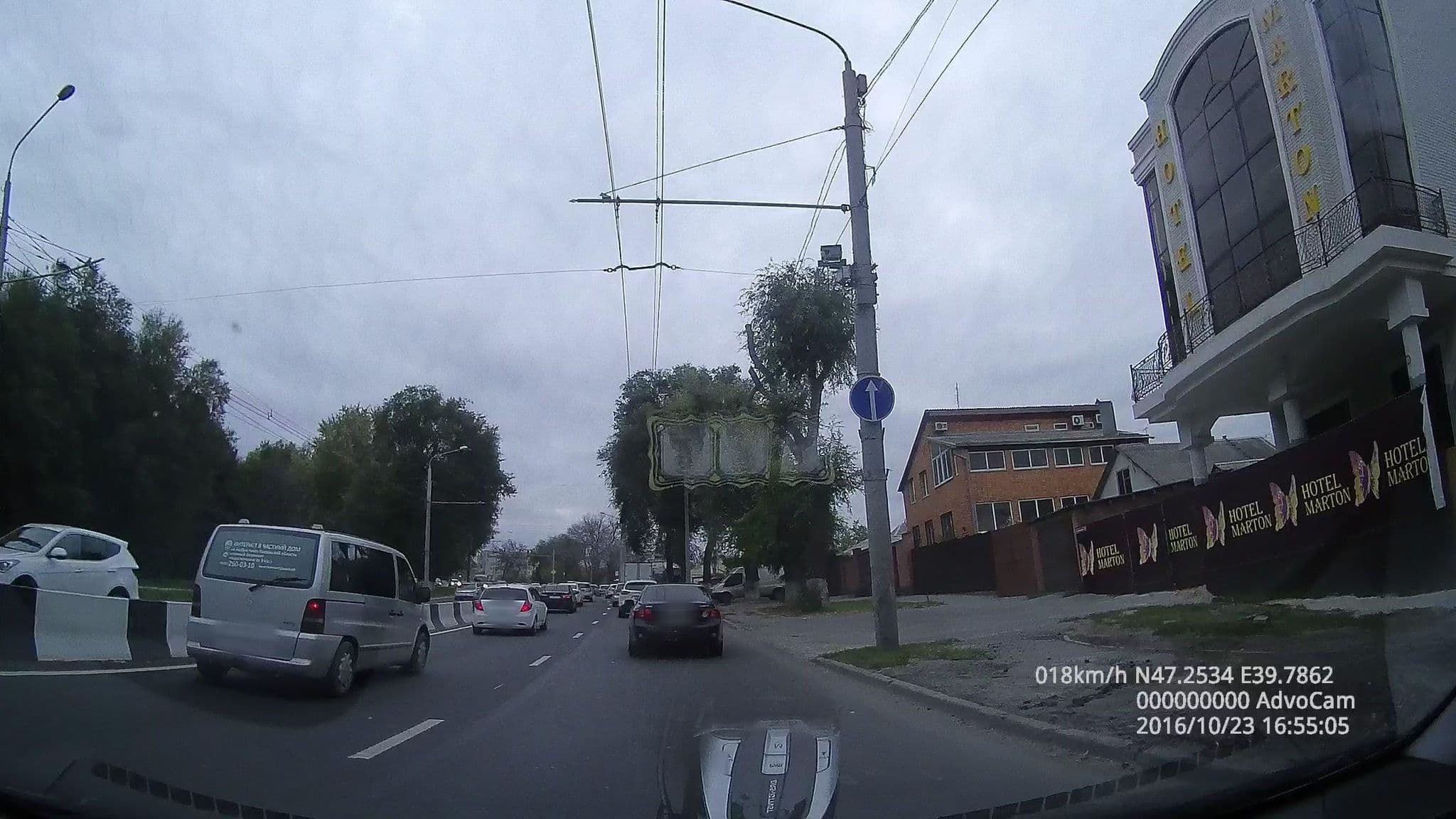 Street view near Бассейн/баня Отель Мартон Шолохова, Aksay — © helenv (CC BY-SA · Mapillary)