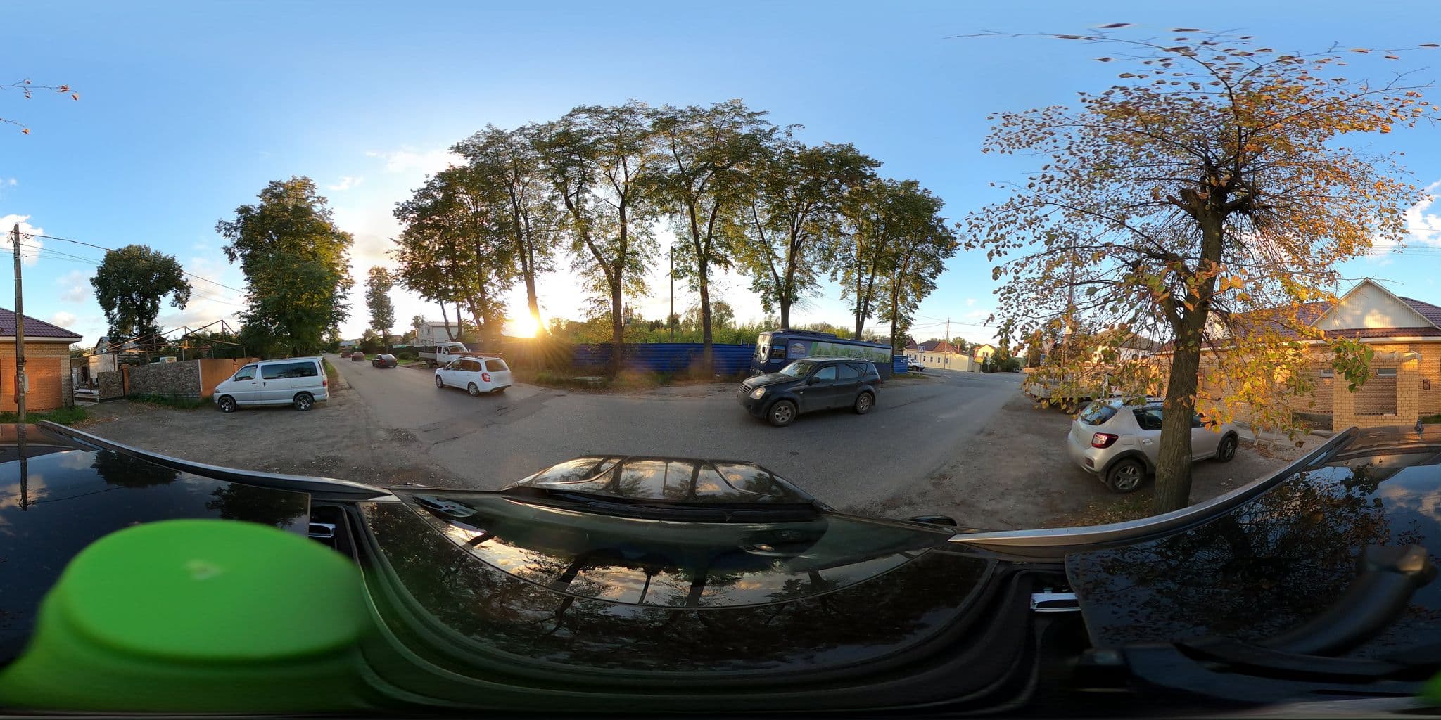 Street view near El Gaucho Отель и Бар, Bronnitsy — © investproekt (CC BY-SA · Mapillary)