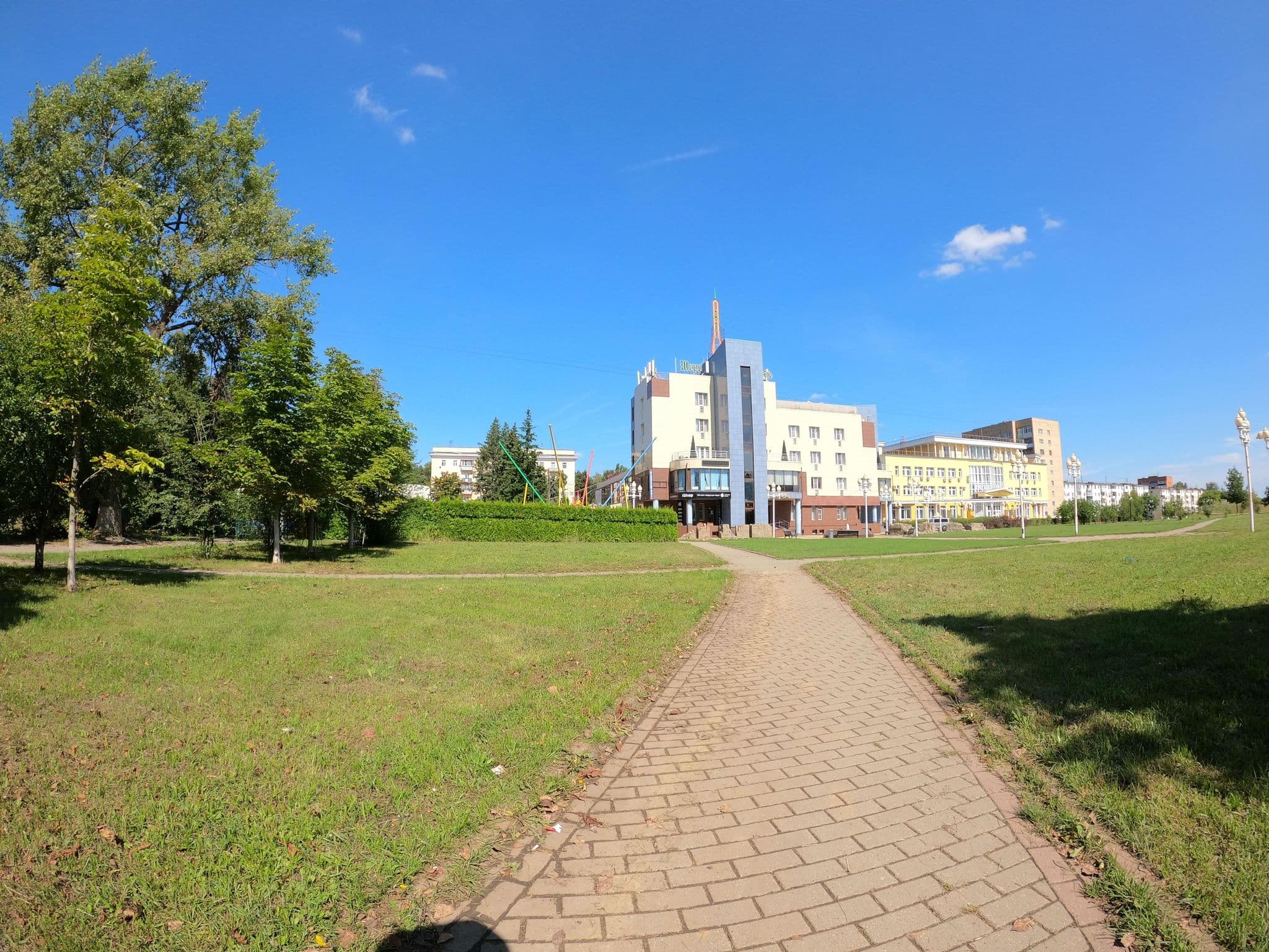Street view near Шерр отель, Stupino — © trolleway (CC BY-SA · Mapillary)