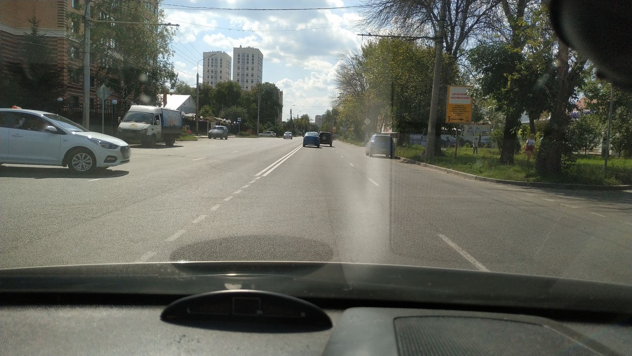Street view near отель Монарх, Ryazan’ — © vp7 (CC BY-SA · Mapillary)