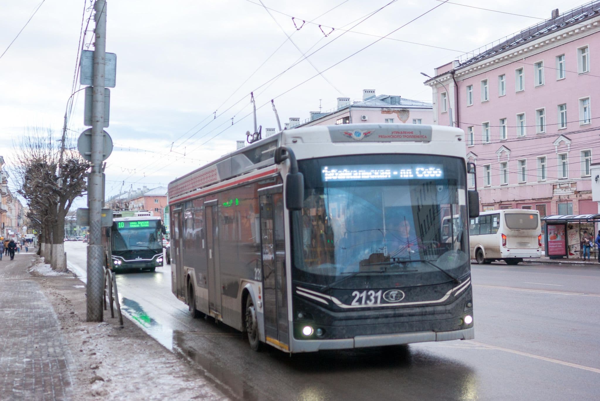 Street view near Гостиница «Первомайская», Ryazan’ — © trolleway (CC BY-SA · Mapillary)