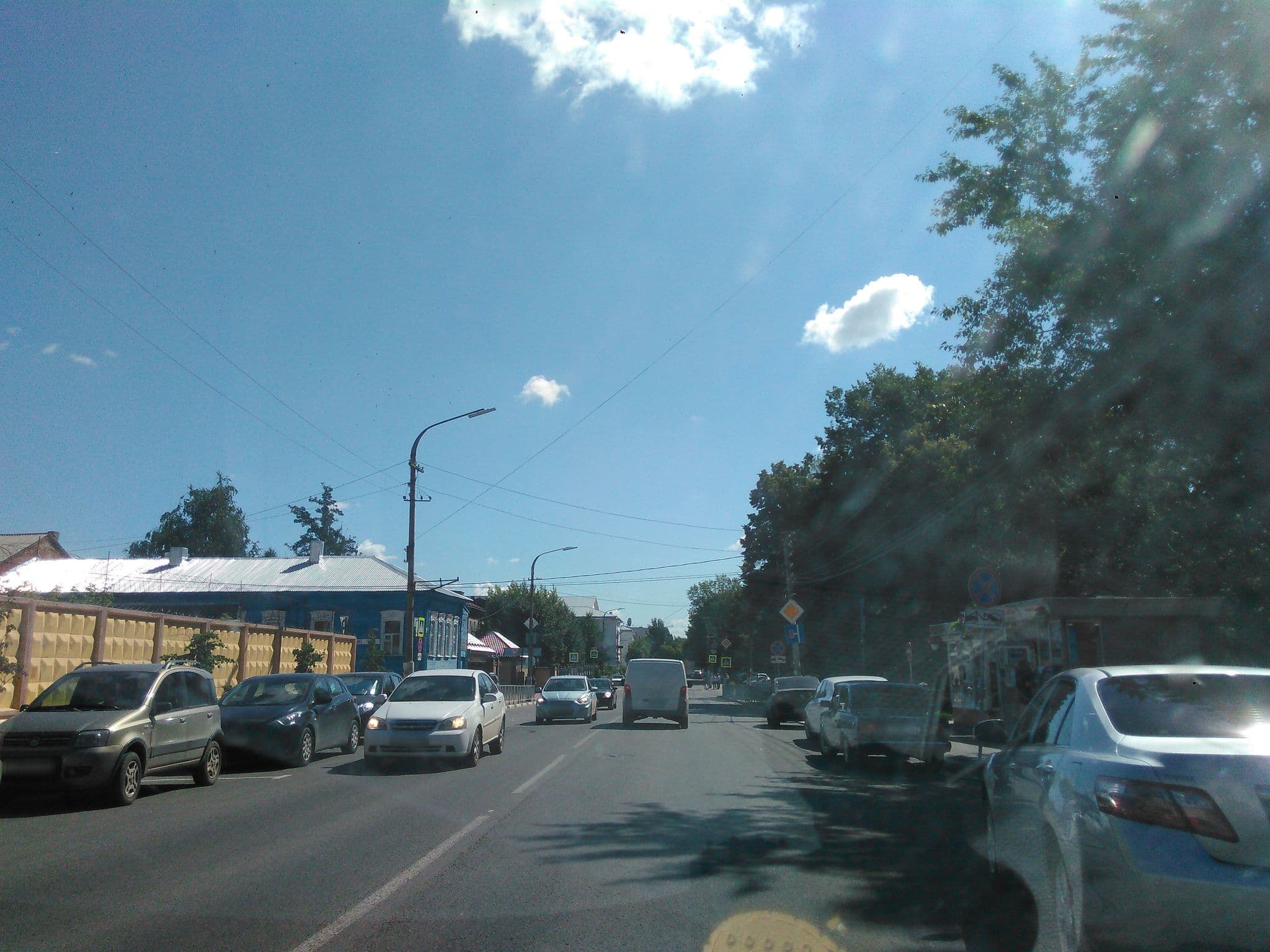 Street view near Rooms Na Seminarskaya, Ryazan’ — © wowik (CC BY-SA · Mapillary)