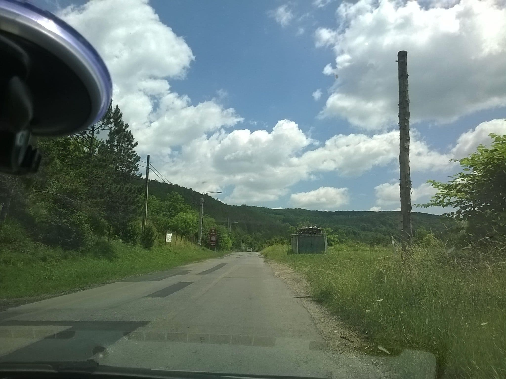 Street view near Motel Făget Izvor, Cluj-Napoca