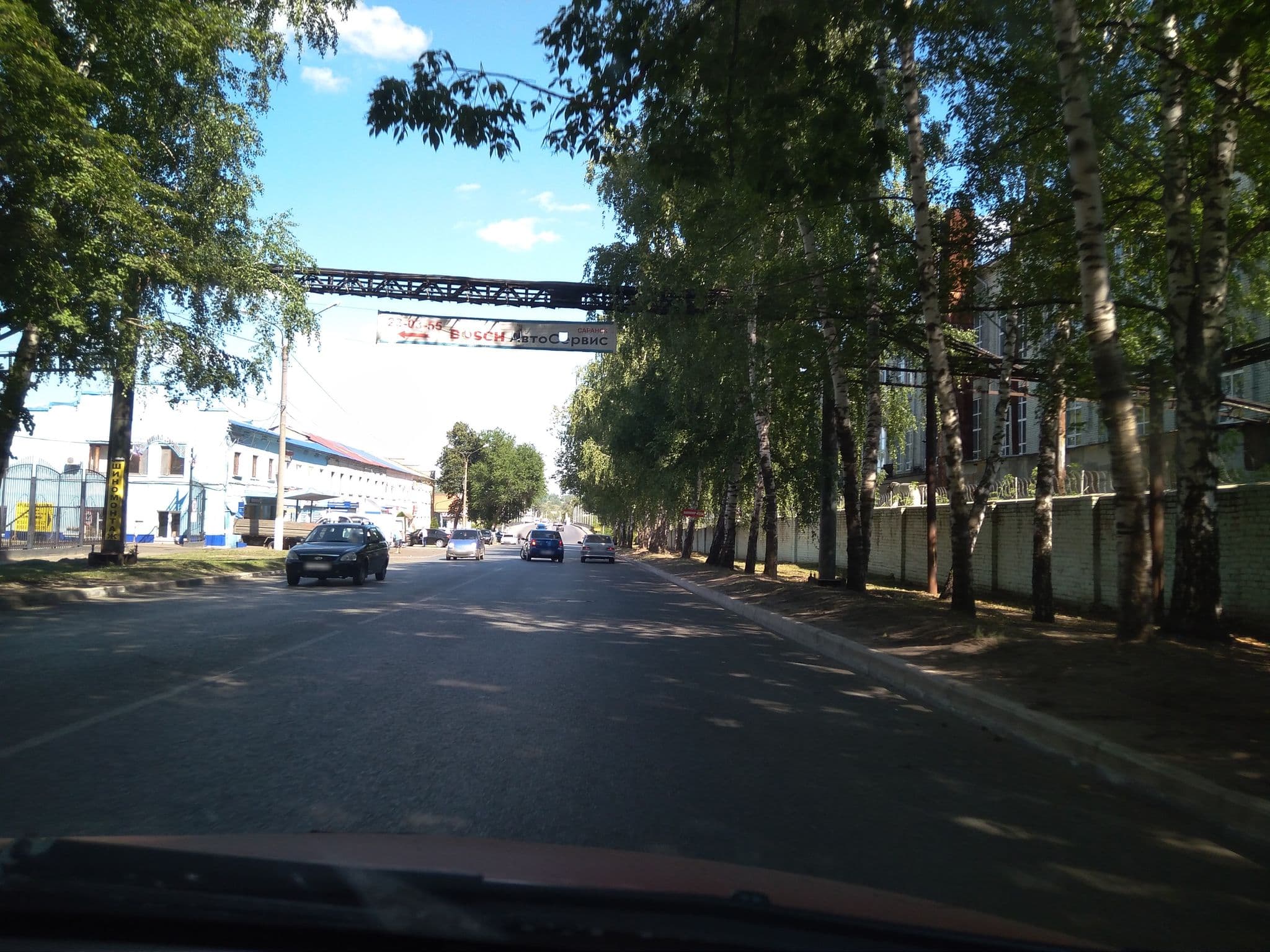 Street view near Михайловский Гостиничный Комплекс, Saransk — © wildboar (CC BY-SA · Mapillary)