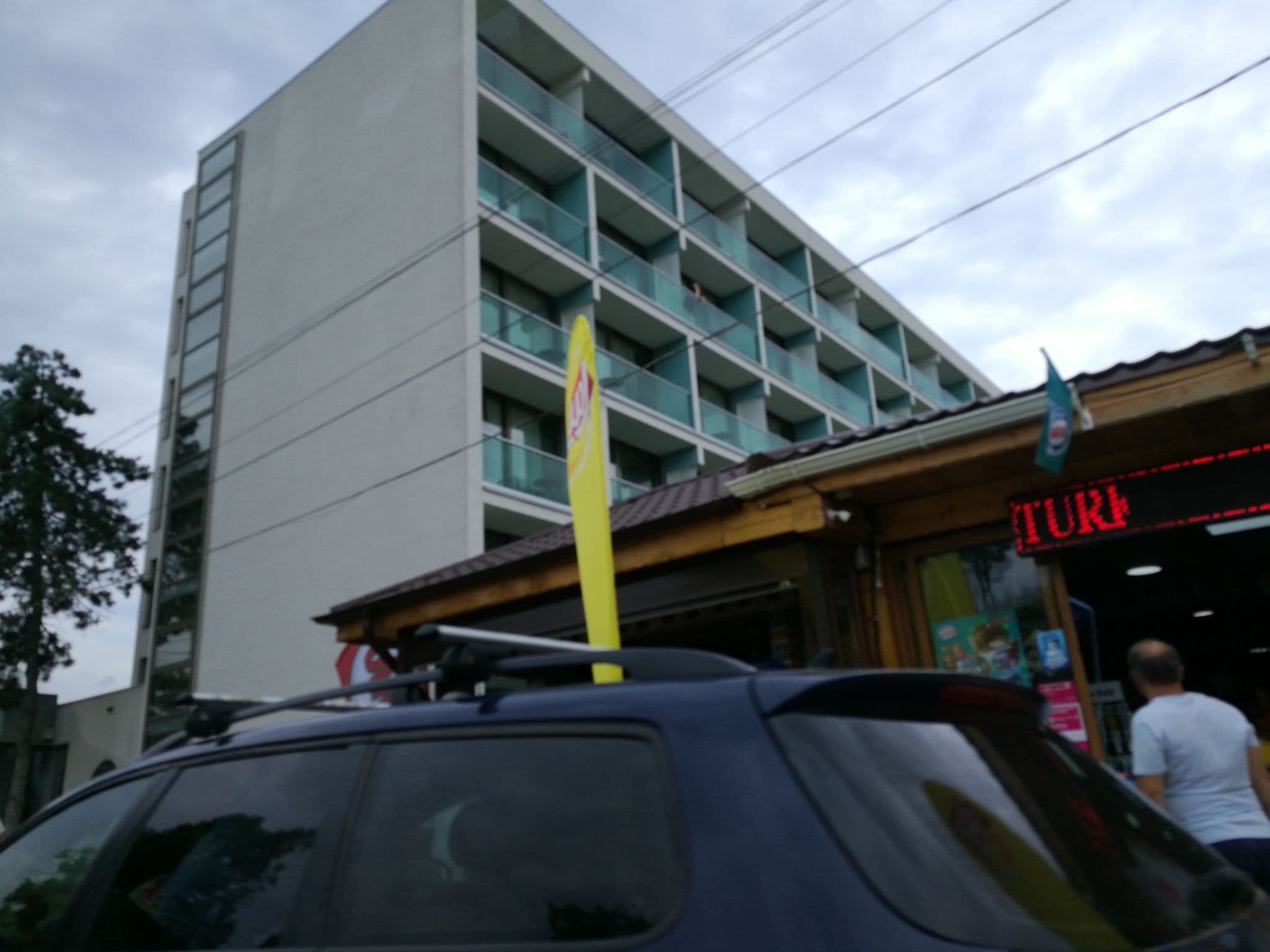 Street view near Hotel Turquoise, Mangalia