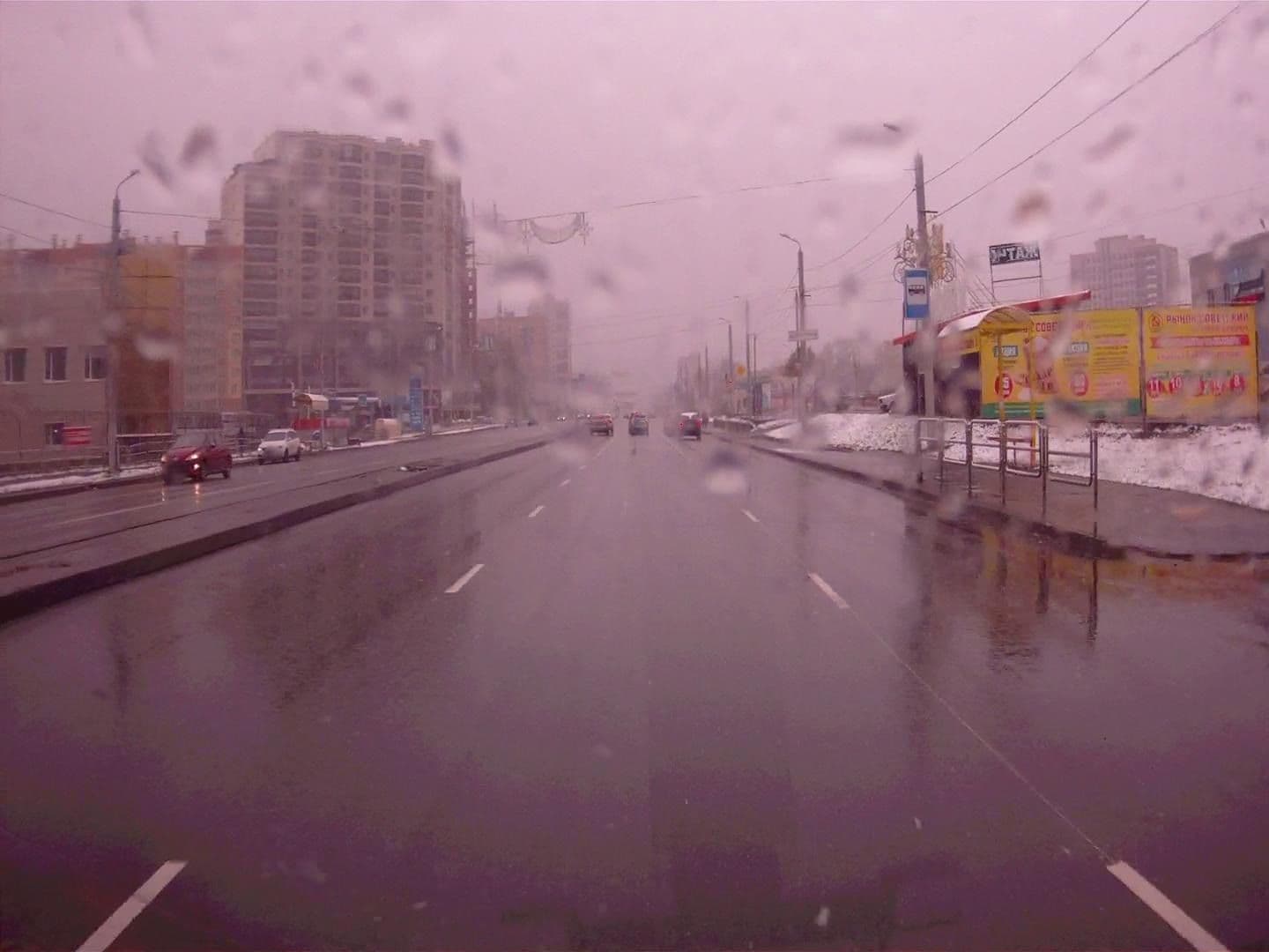 Street view near Dreamhostel, Chelyabinsk — © shoorick (CC BY-SA · Mapillary)