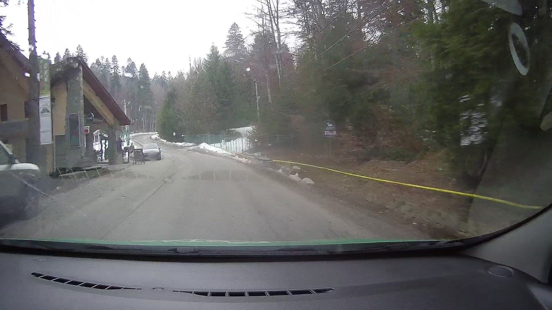 Street view near Vila Eliza, Sinaia
