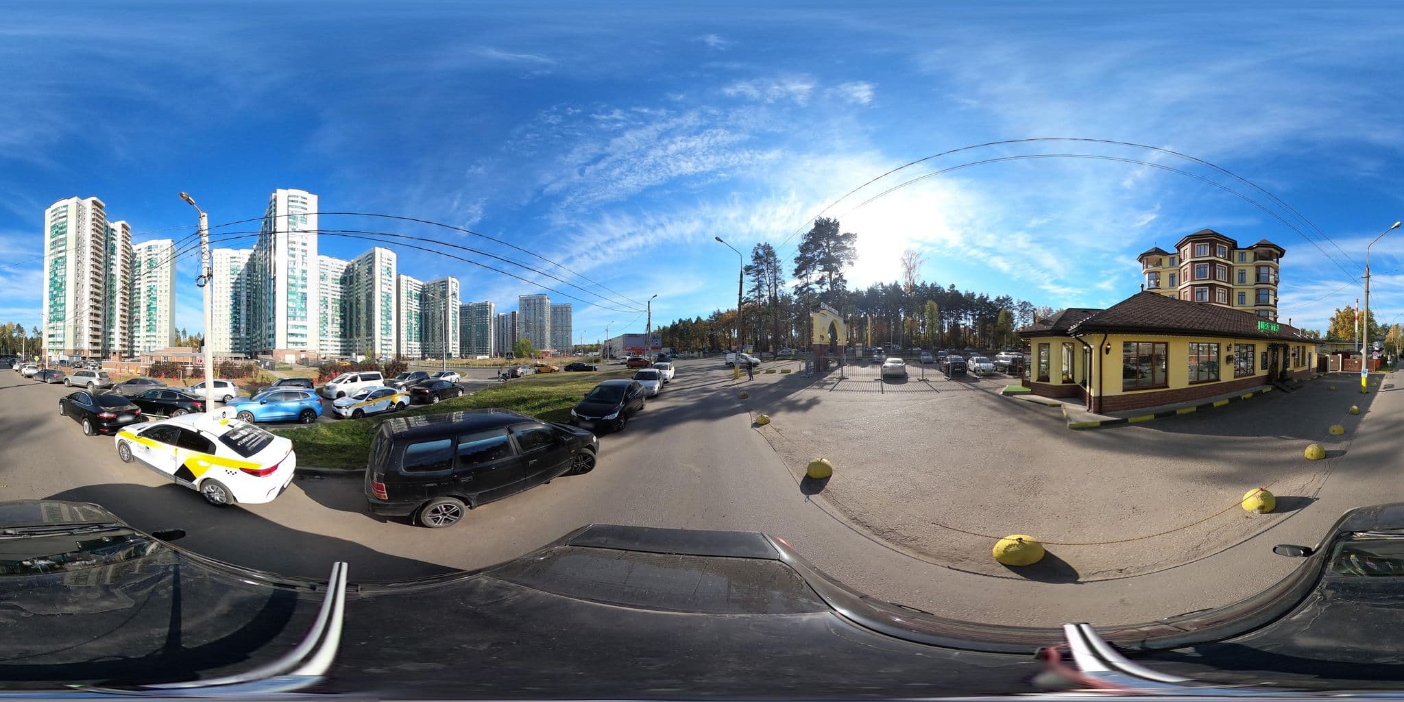 Street view near Avshar-Hotel Fitness & Spa, Opalikha — © Krasnogorsk360 (CC BY-SA · Mapillary)