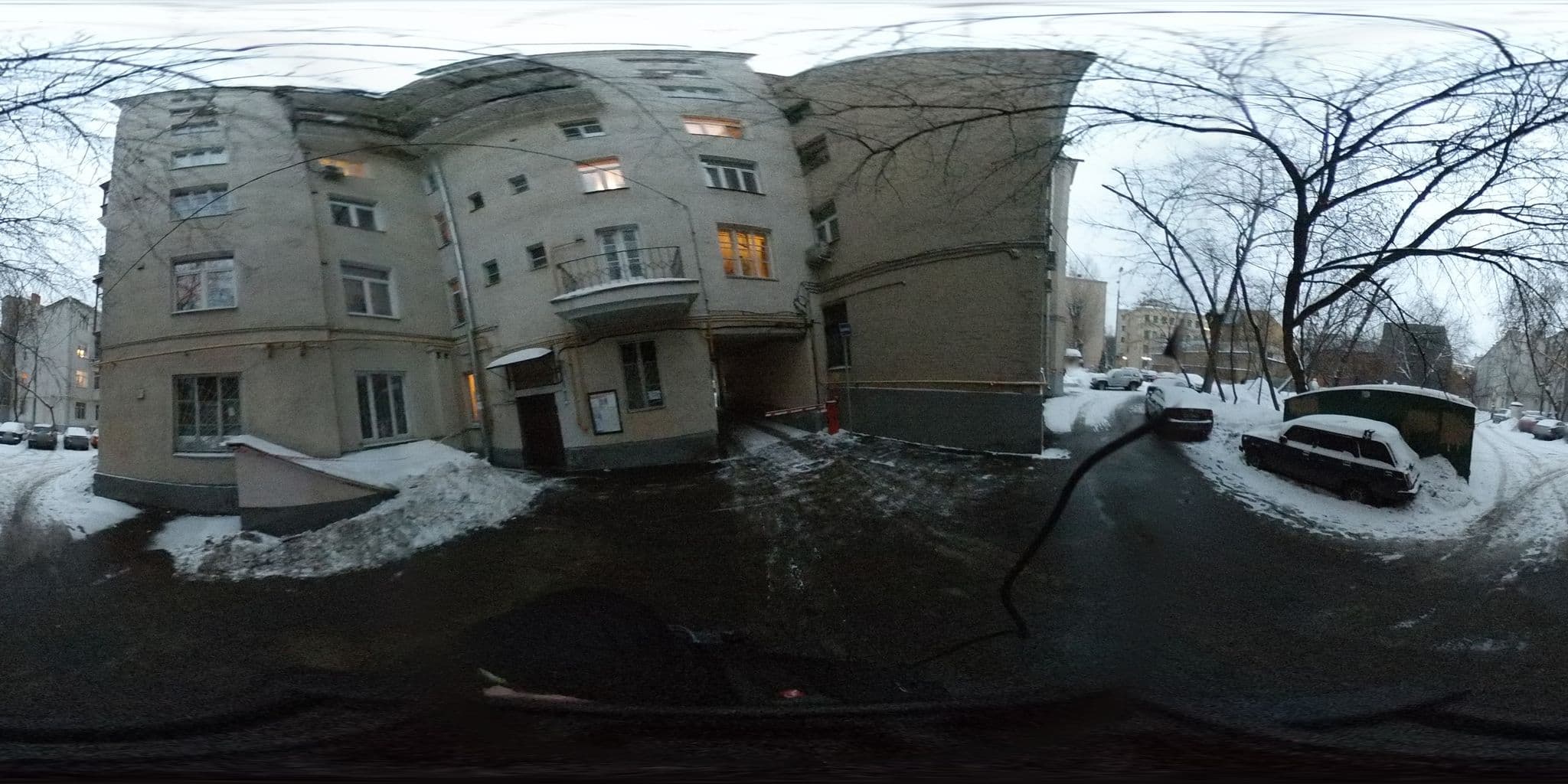 Street view near Мини-Отель "На Покровке", Moscow — © trolleway (CC BY-SA · Mapillary)