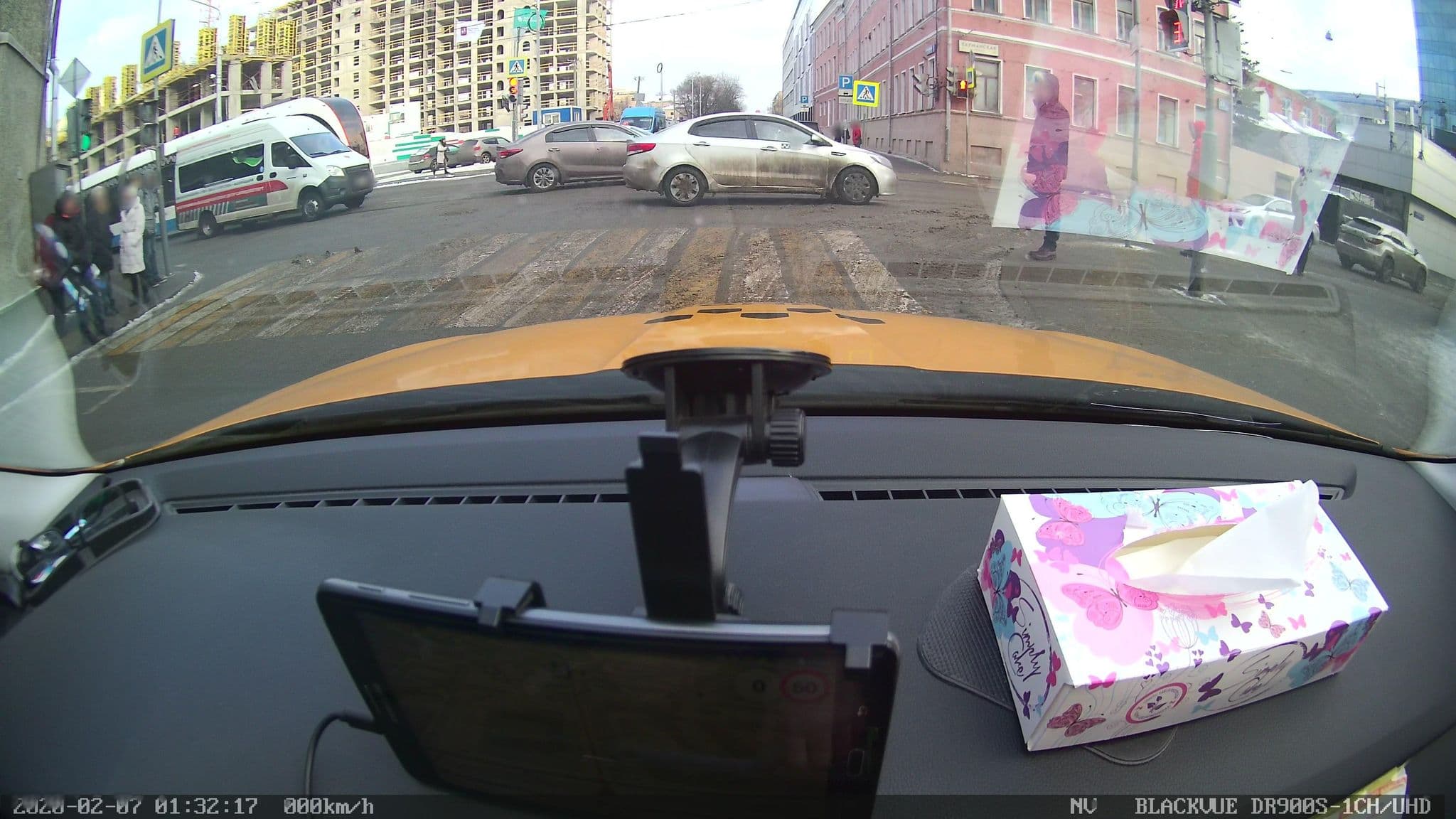 Street view near Chekhov House Hostel, Lefortovo — © city_admin (CC BY-SA · Mapillary)