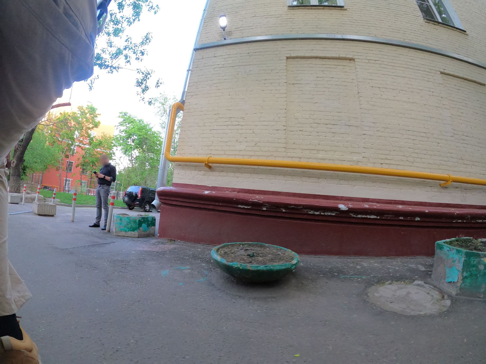 Street view near Отель «Адам», Lefortovo — © trolleway (CC BY-SA · Mapillary)