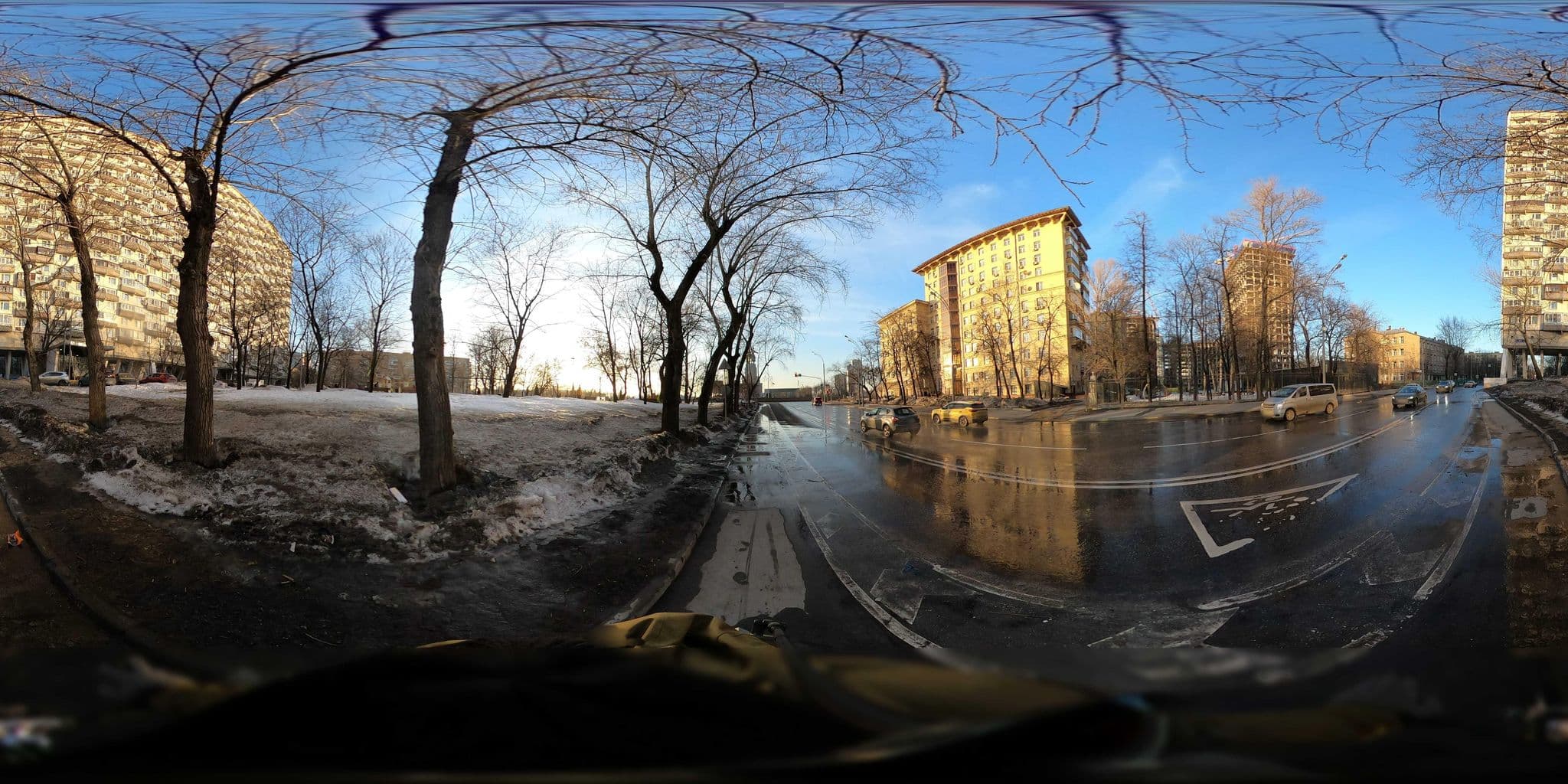 Street view near Shelter-Hotels VDNKH, Rostokino — © trolleway (CC BY-SA · Mapillary)