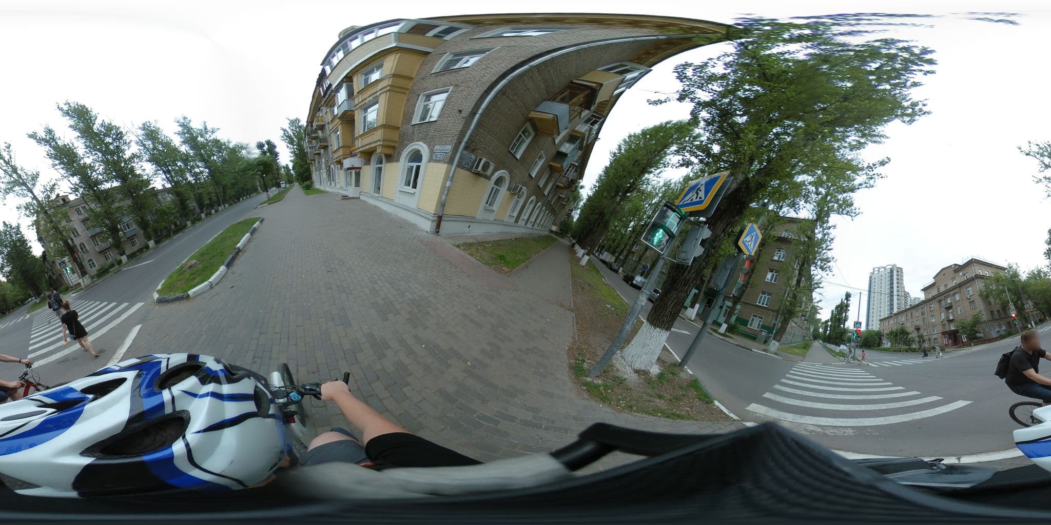 Street view near Гостиница РКК "Энергия", Korolev — © trolleway (CC BY-SA · Mapillary)