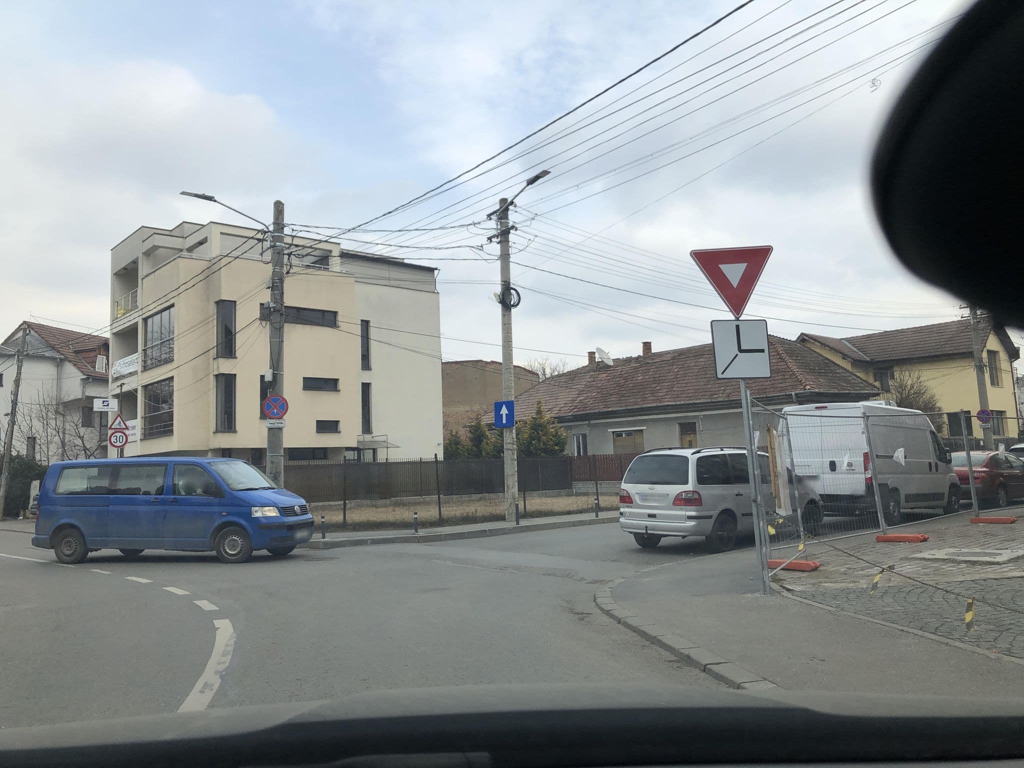 Street view near Hotel Cristal, Cluj-Napoca