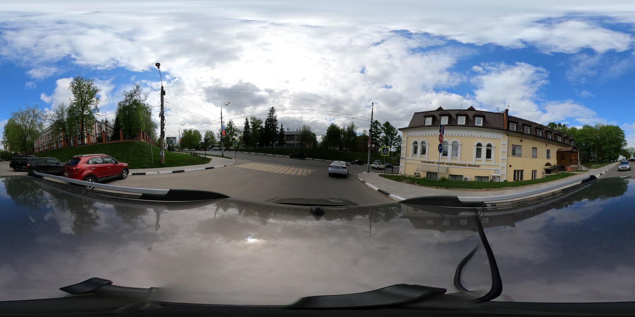 Street view near Фокс Хаус, Sergiyev Posad — © investbalashiha (CC BY-SA · Mapillary)