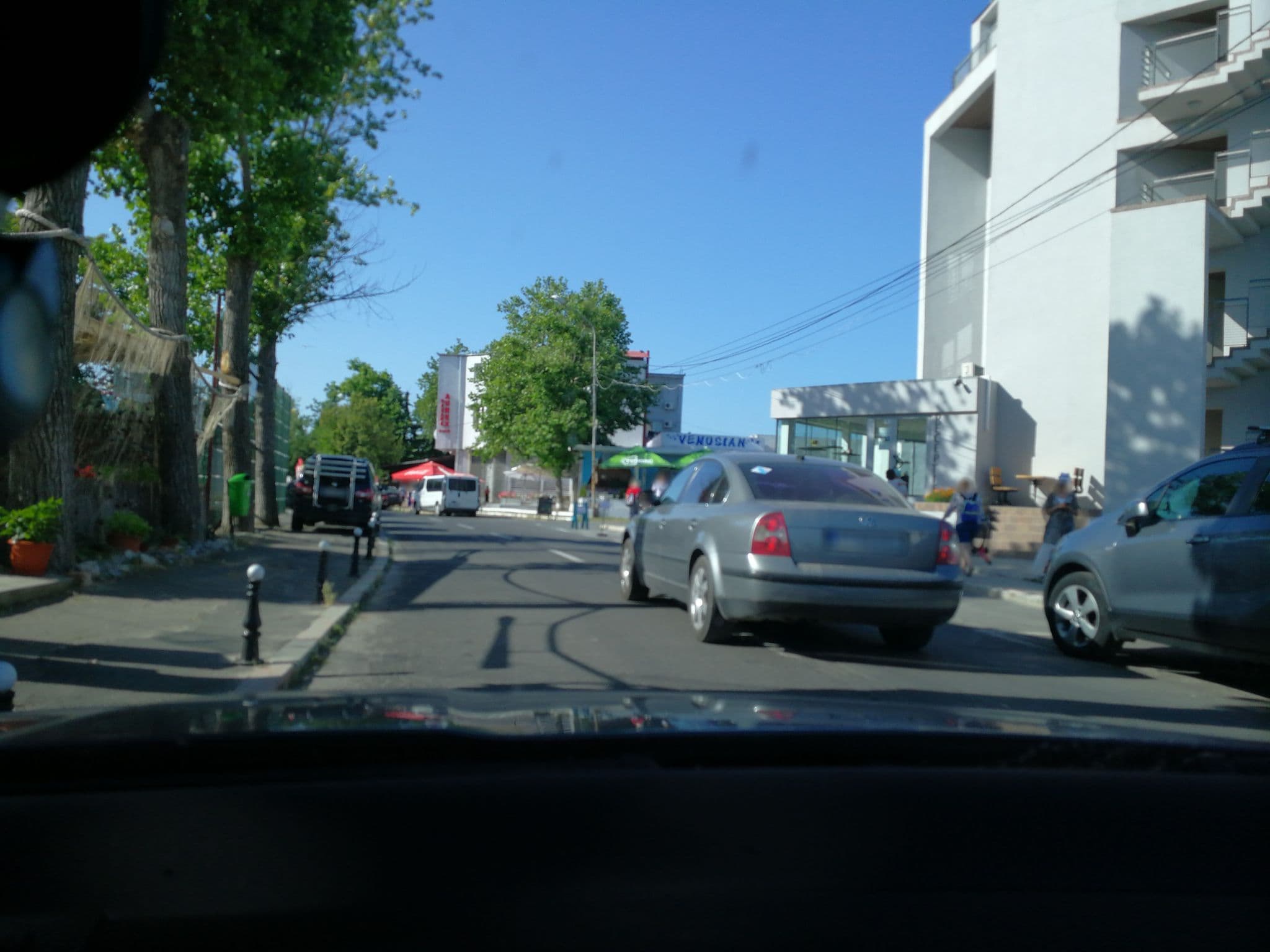 Street view near Hotel Safir, Mangalia