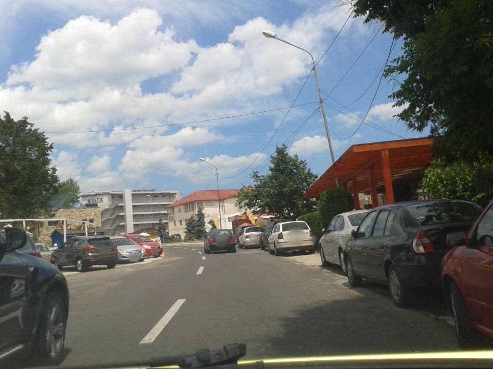 Street view near Carmen Azurro, Mangalia
