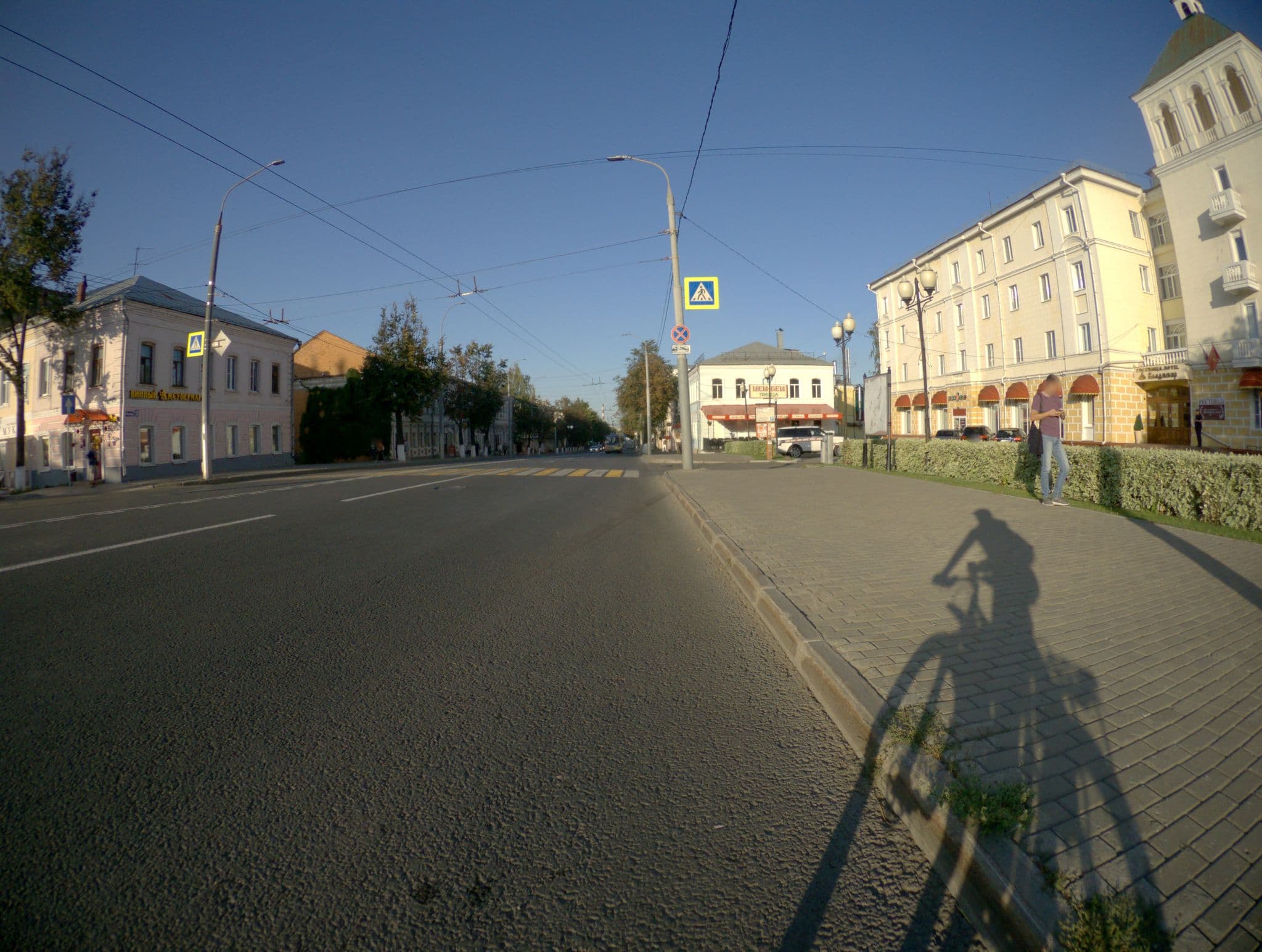 Street view near Гостиница «Владимир», Vladimir — © xmd5a (CC BY-SA · Mapillary)