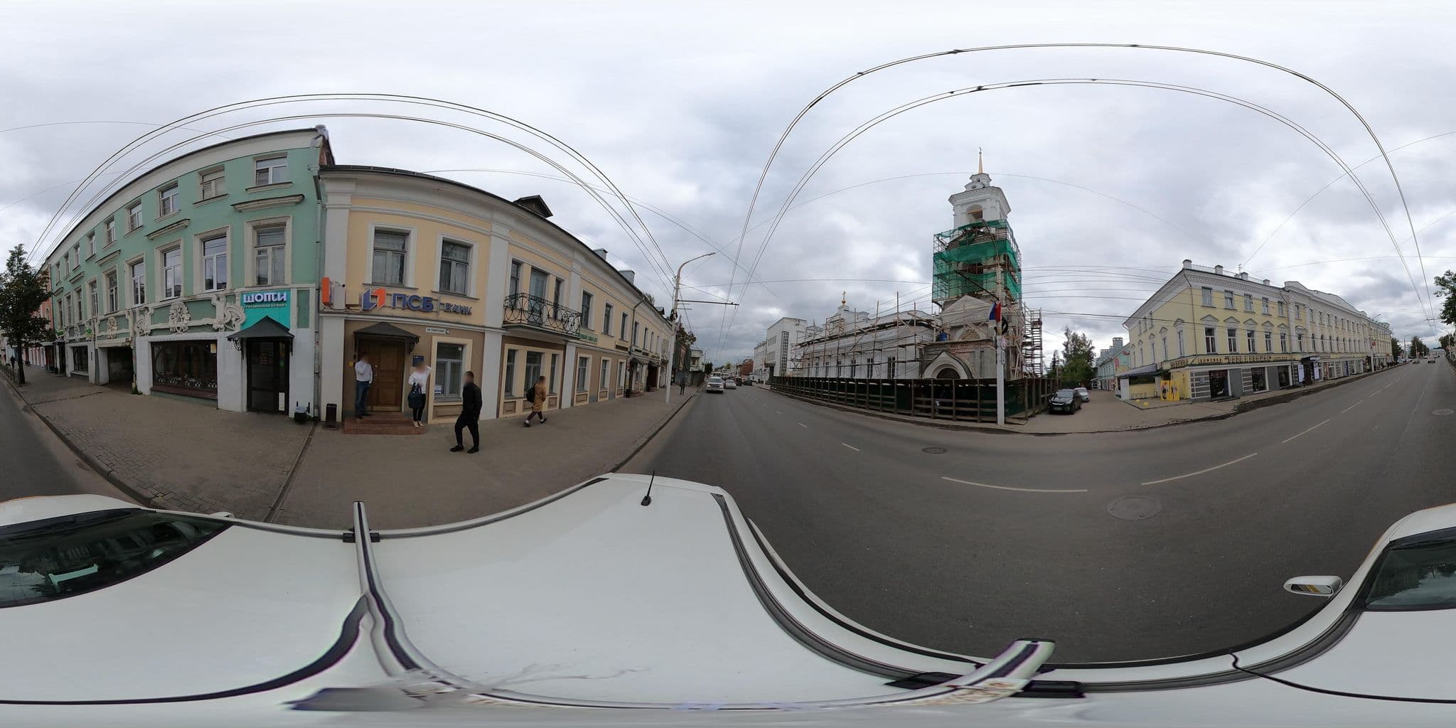 Street view near Хостел "Арт-Коммуналка", Kostroma — © Kostroma360 (CC BY-SA · Mapillary)