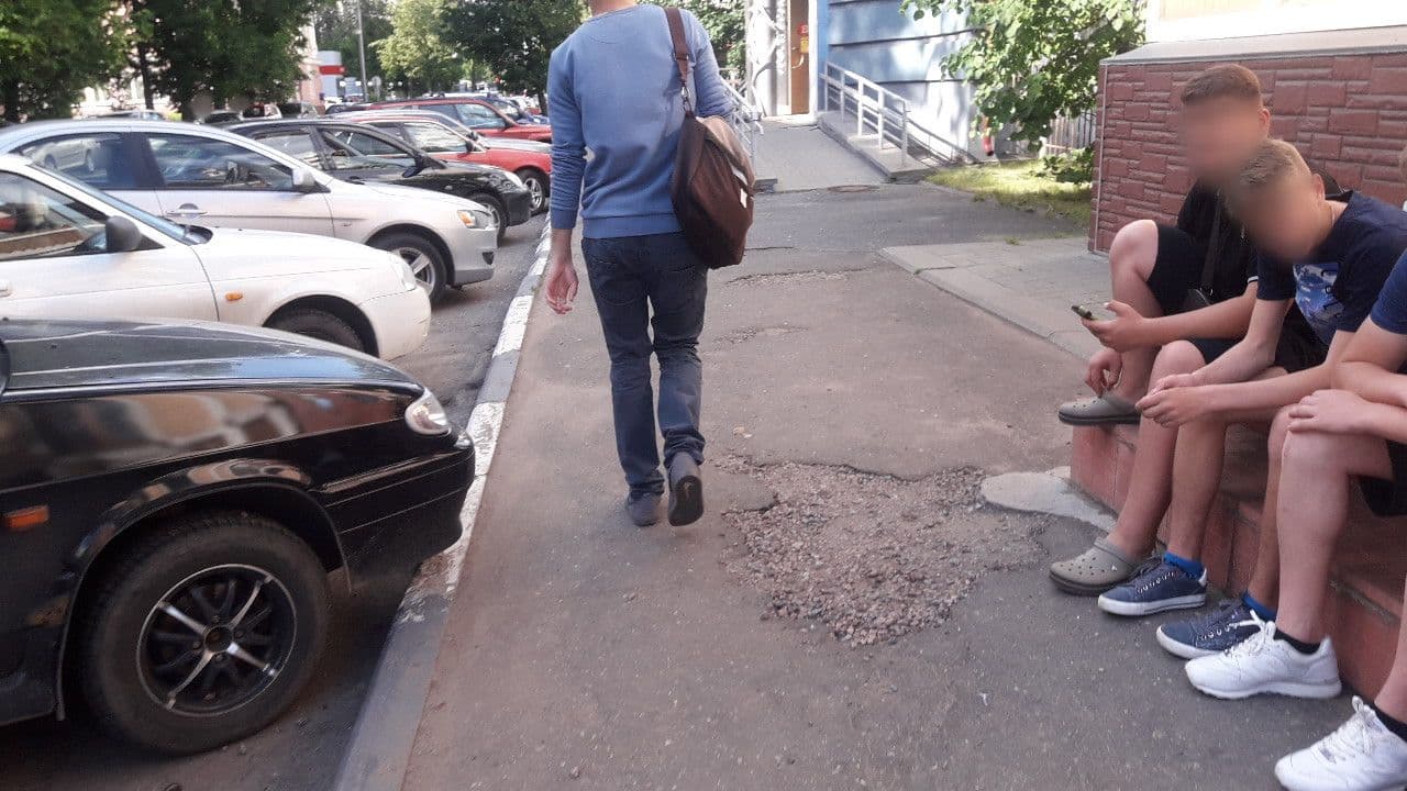 Street view near Hostel Vozduh Yaroslavl', Yaroslavl — © ulya (CC BY-SA · Mapillary)