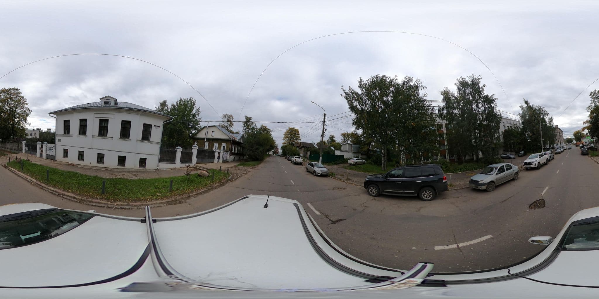 Street view near Хостел Ясенпень, Kostroma — © Kostroma360 (CC BY-SA · Mapillary)