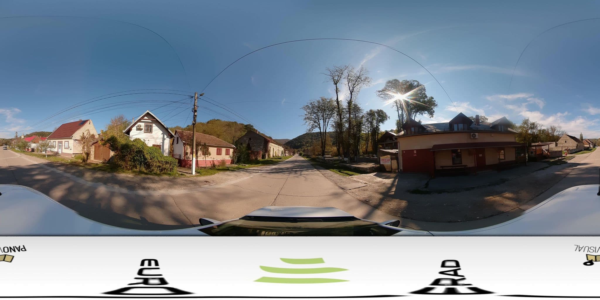 Street view near Casa Borcean, Cărbunari — © panovisual (CC BY-SA · Mapillary)
