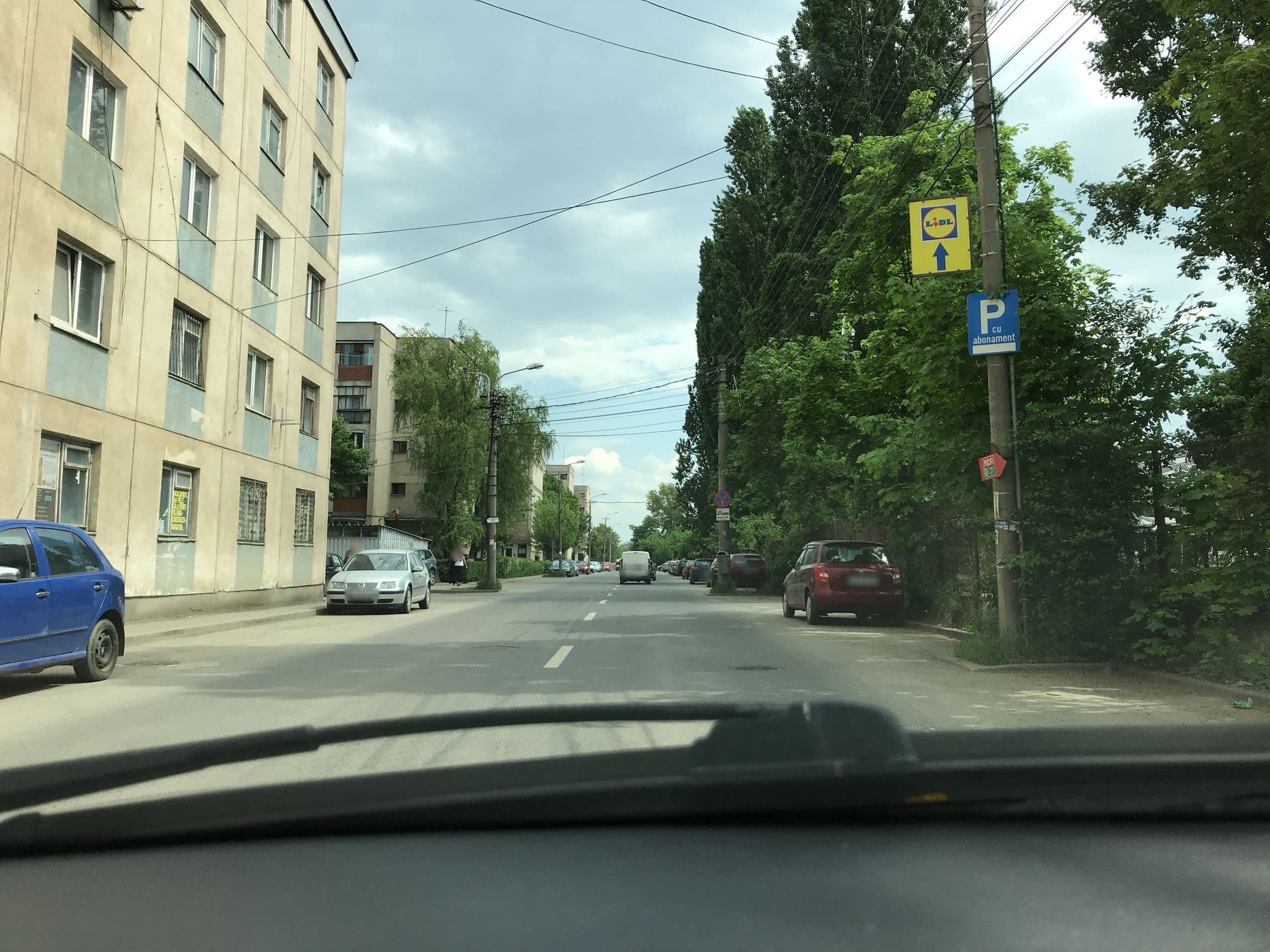 Street view near Campeador Inn, Cluj-Napoca