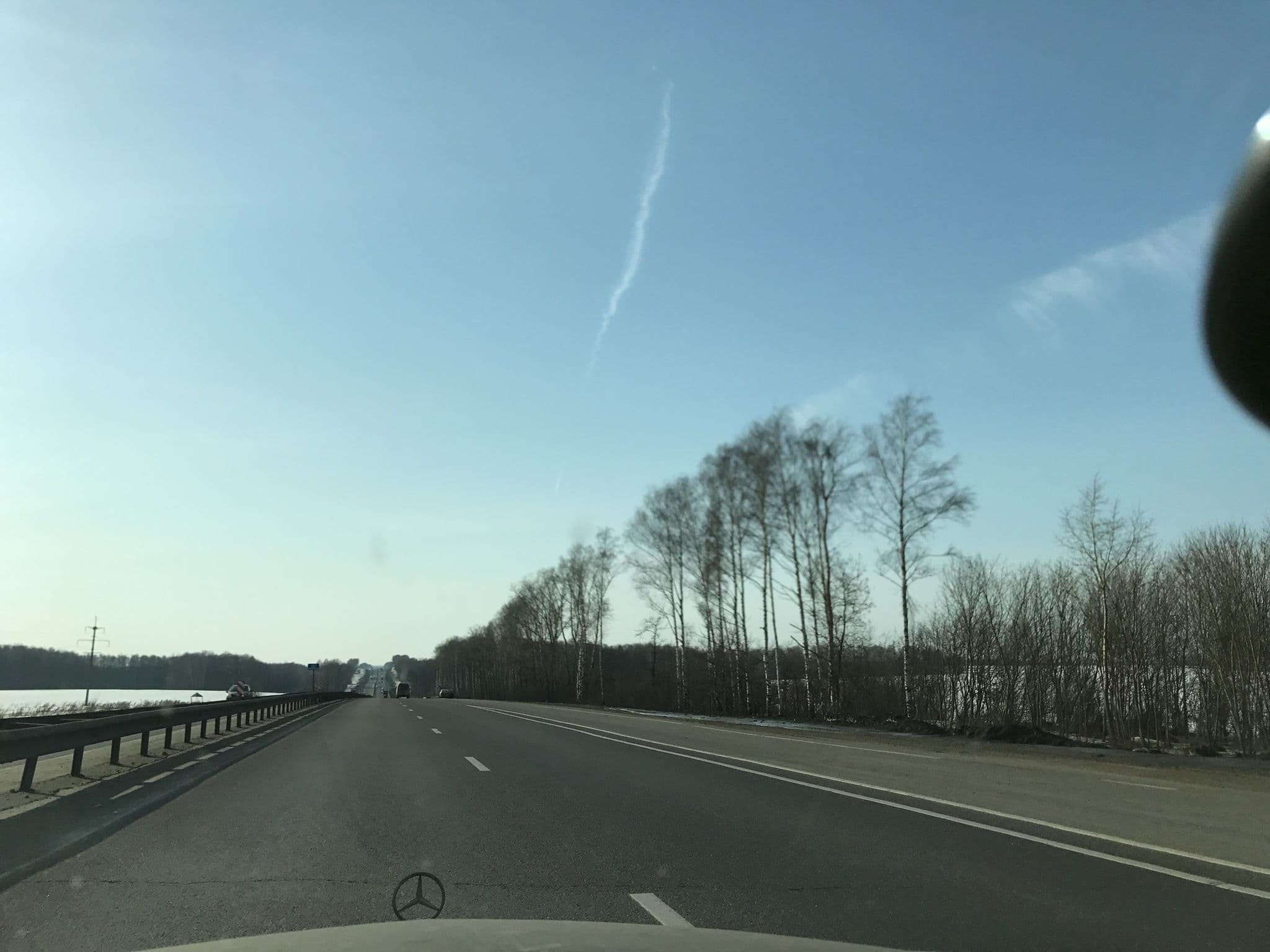 Street view near д. Большие Лужки, Gorokhovets — © romanshikin (CC BY-SA · Mapillary)