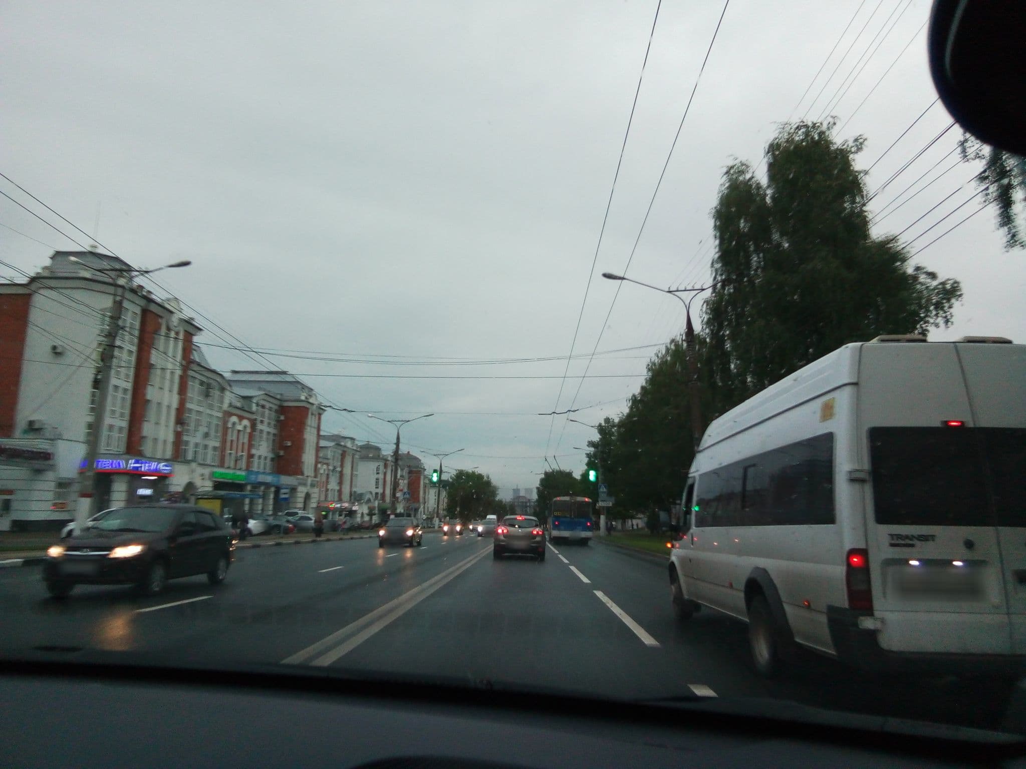 Street view near Sweet Home Hostel, Cheboksary — © pfg21 (CC BY-SA · Mapillary)