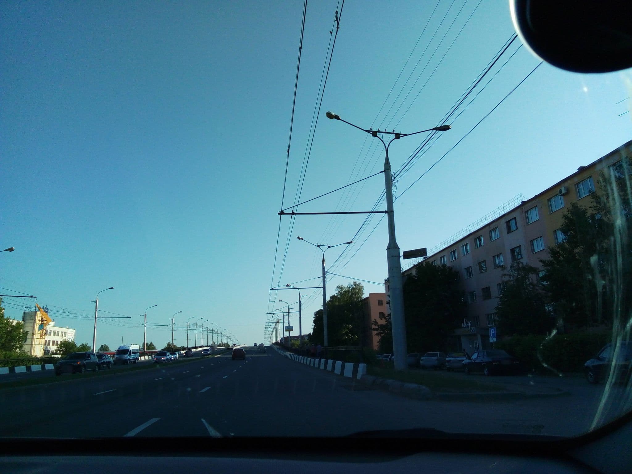 Street view near Гостиница «Мир», Cheboksary — © pfg21 (CC BY-SA · Mapillary)