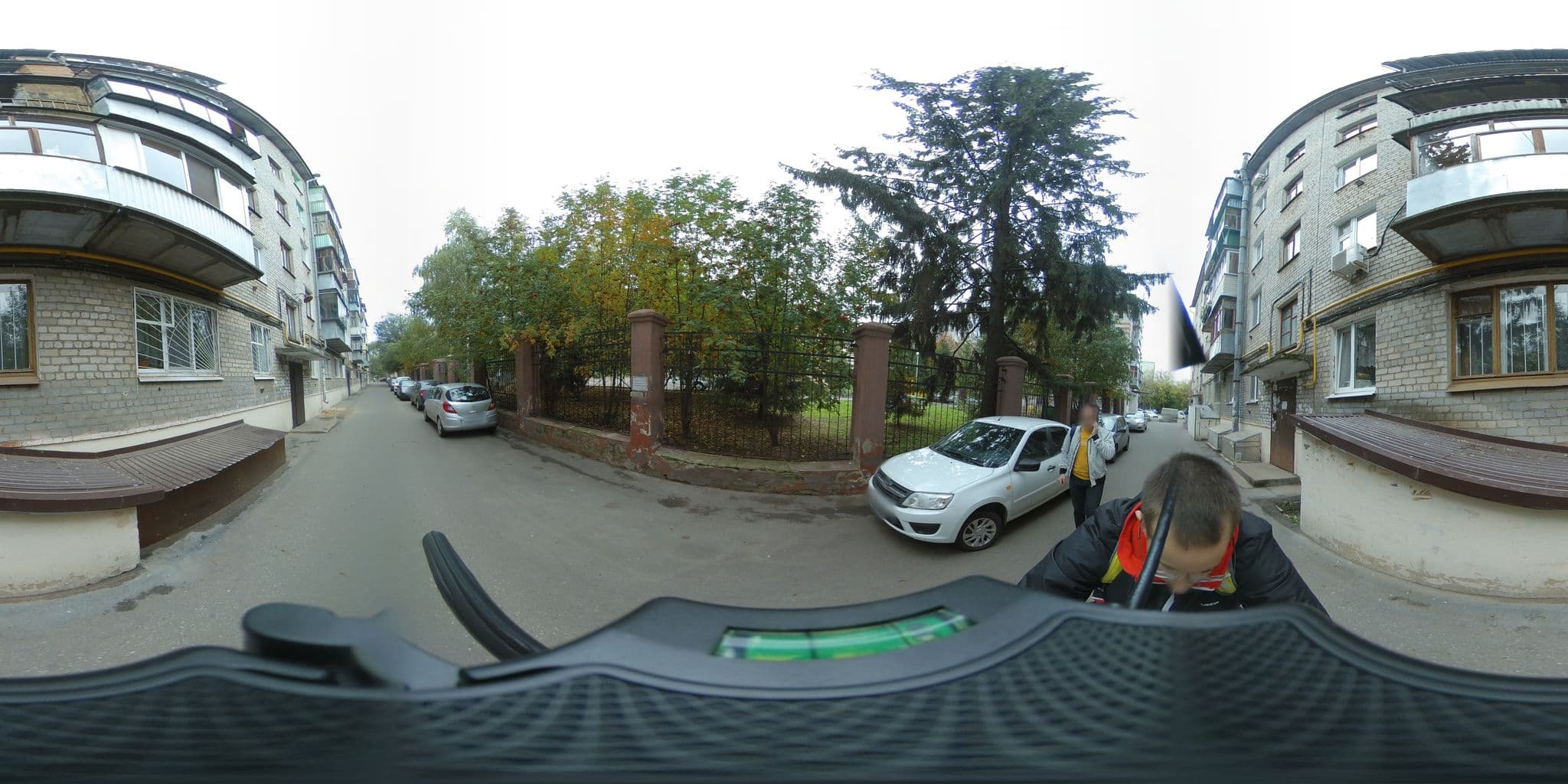 Street view near Отель Эконом-Класса "На Достоевского", Kazan — © ngeos (CC BY-SA · Mapillary)