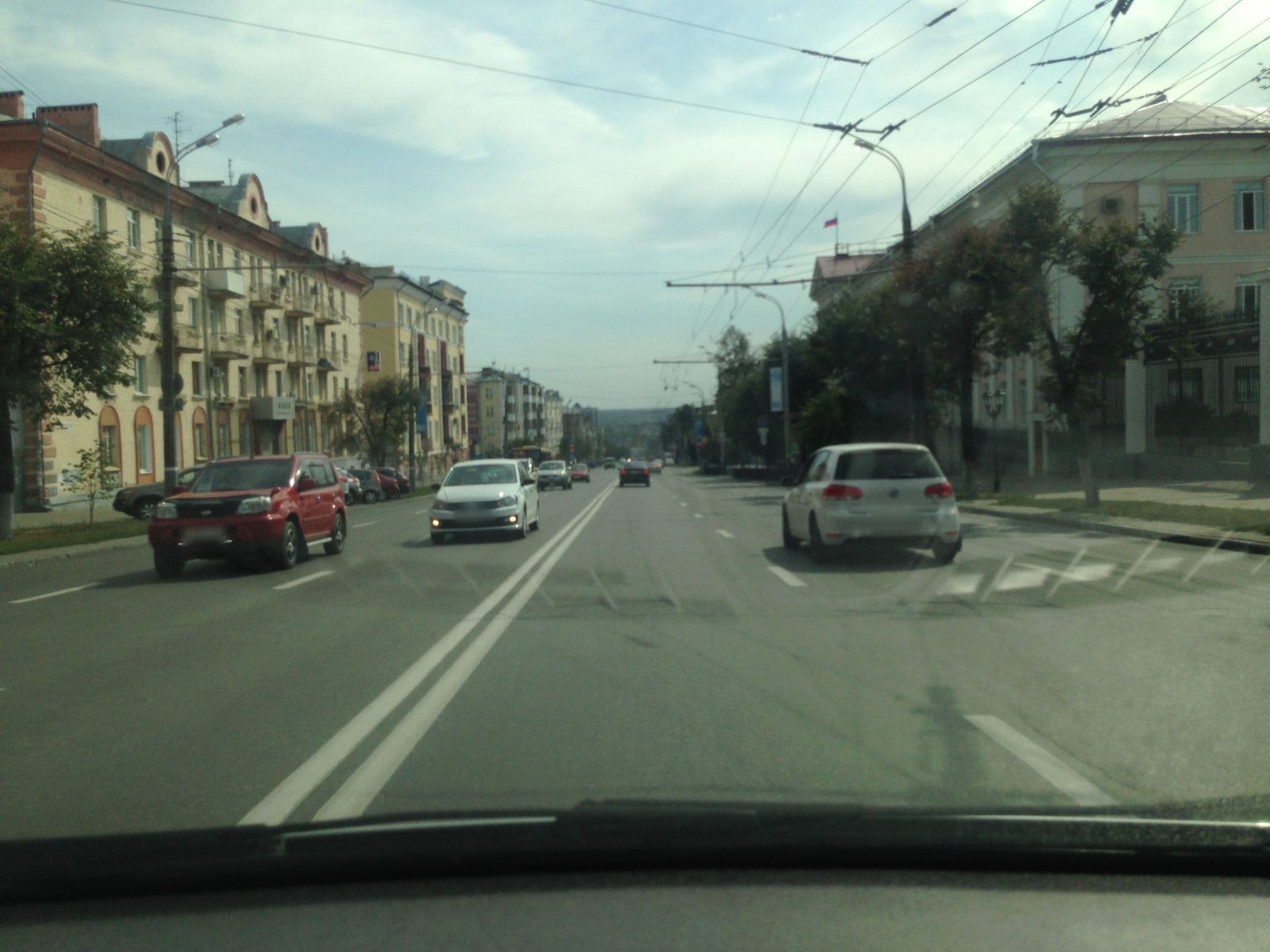 Street view near Астория, Izhevsk — © griev0us (CC BY-SA · Mapillary)