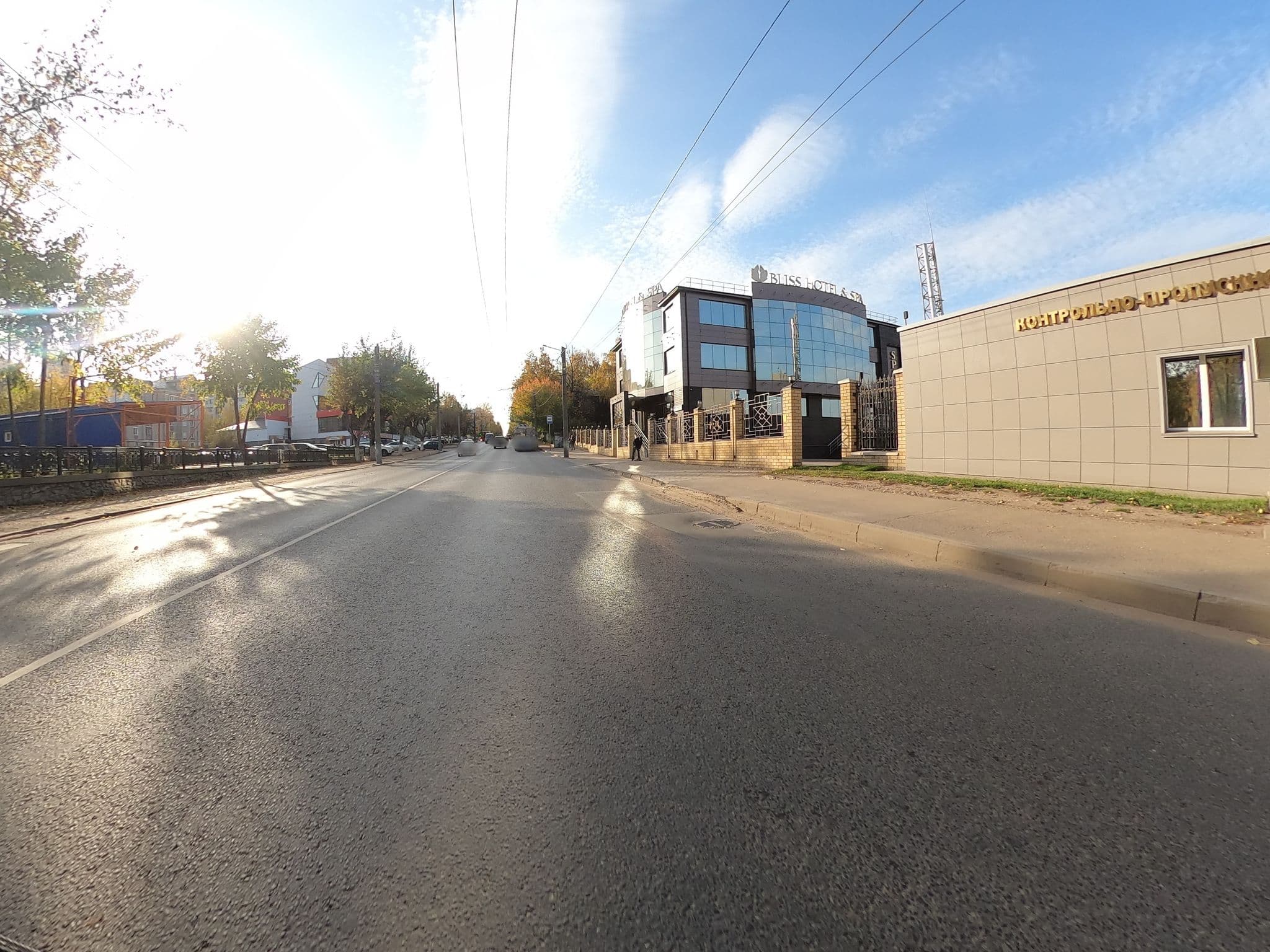 Street view near "Bliss Hotel & SPA", Kirov — © gluhov55 (CC BY-SA · Mapillary)