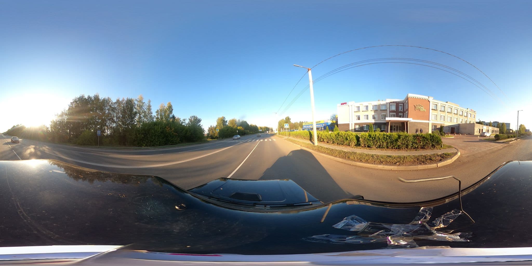 Street view near Евро, Kirov — © gluhov55 (CC BY-SA · Mapillary)