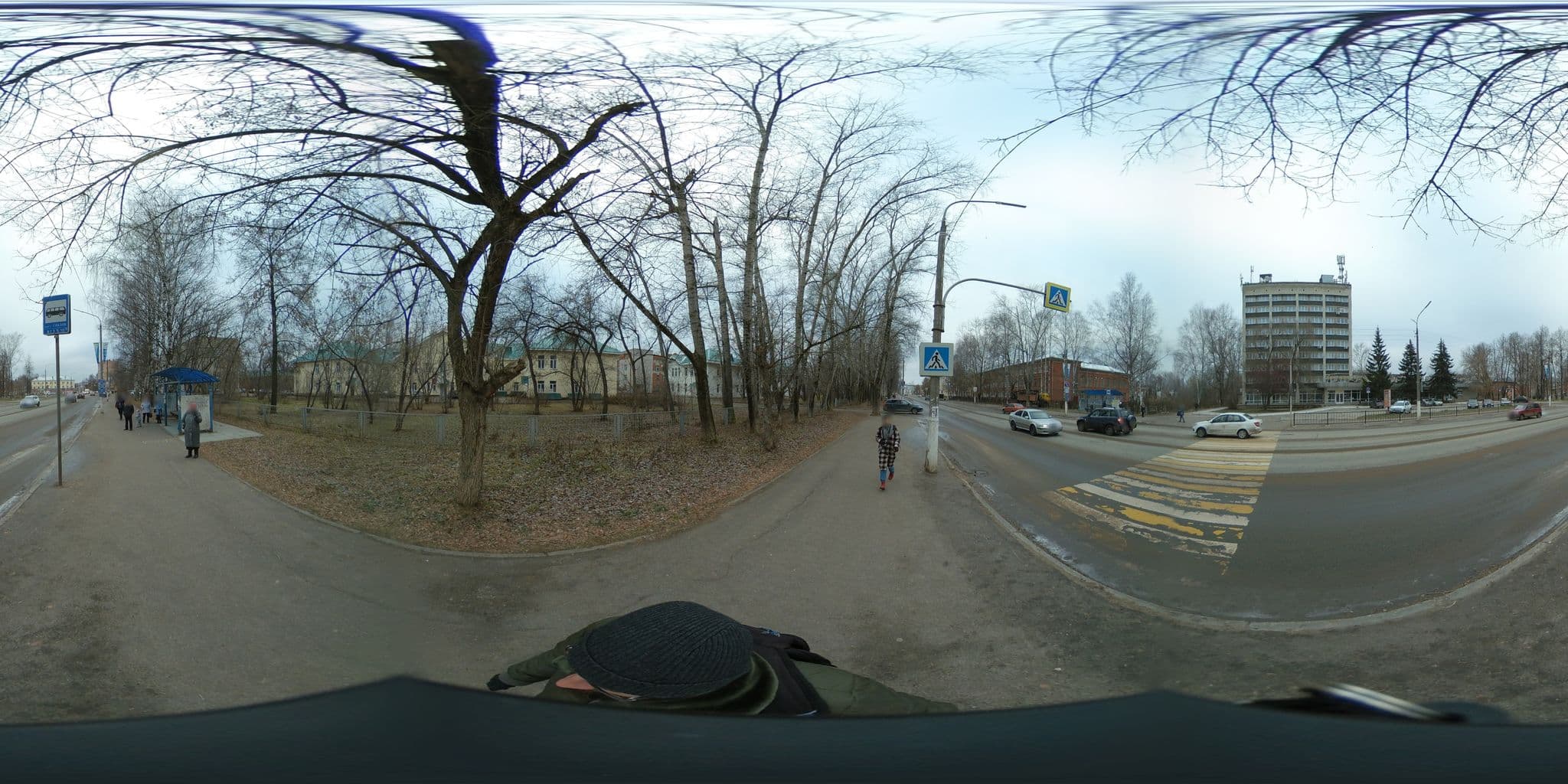 Street view near Гостиница "Глазов", Glazov — © sildream (CC BY-SA · Mapillary)