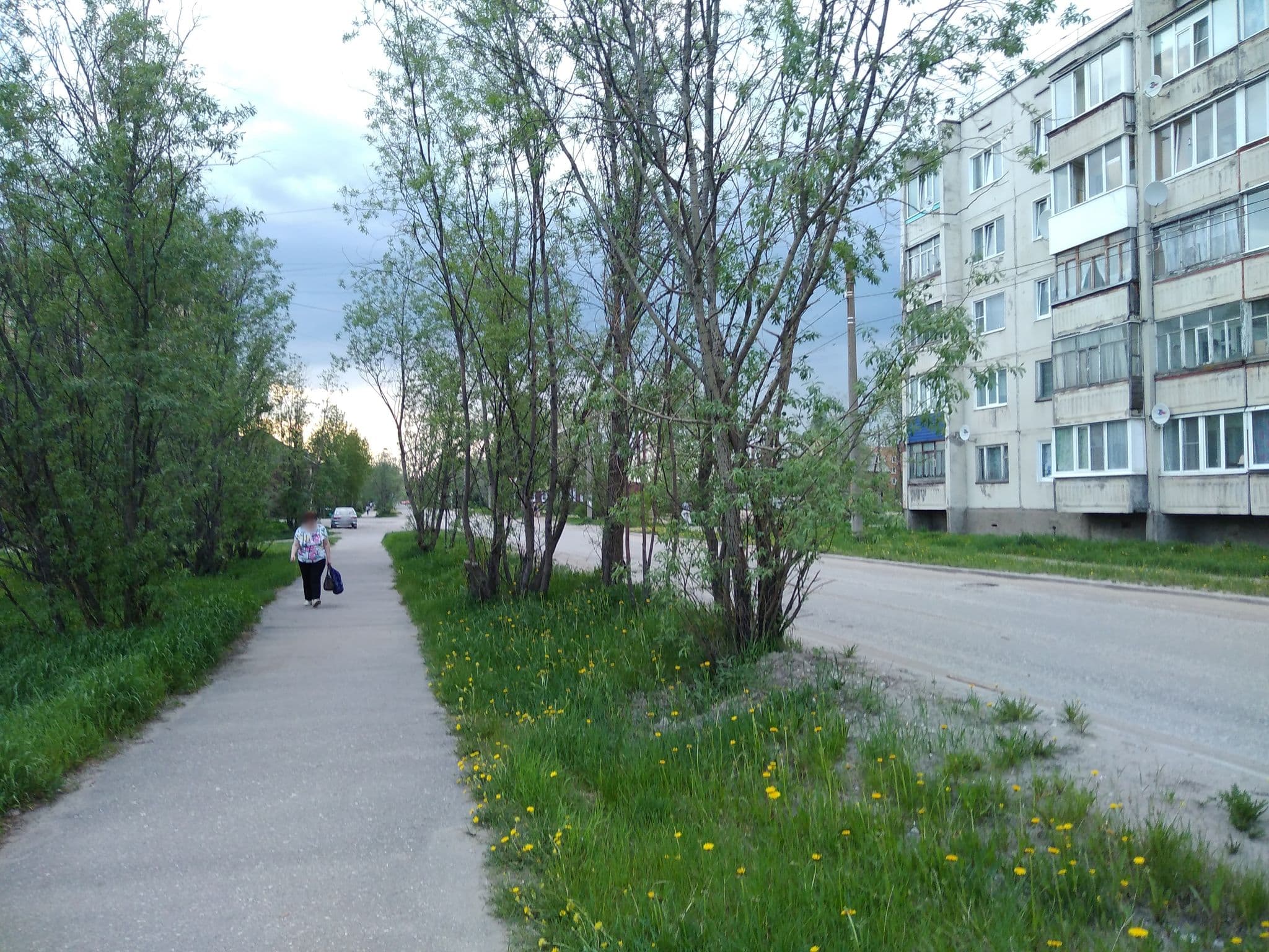 Street view near гостиница Альфа, Pechora — © sergeyshuber (CC BY-SA · Mapillary)
