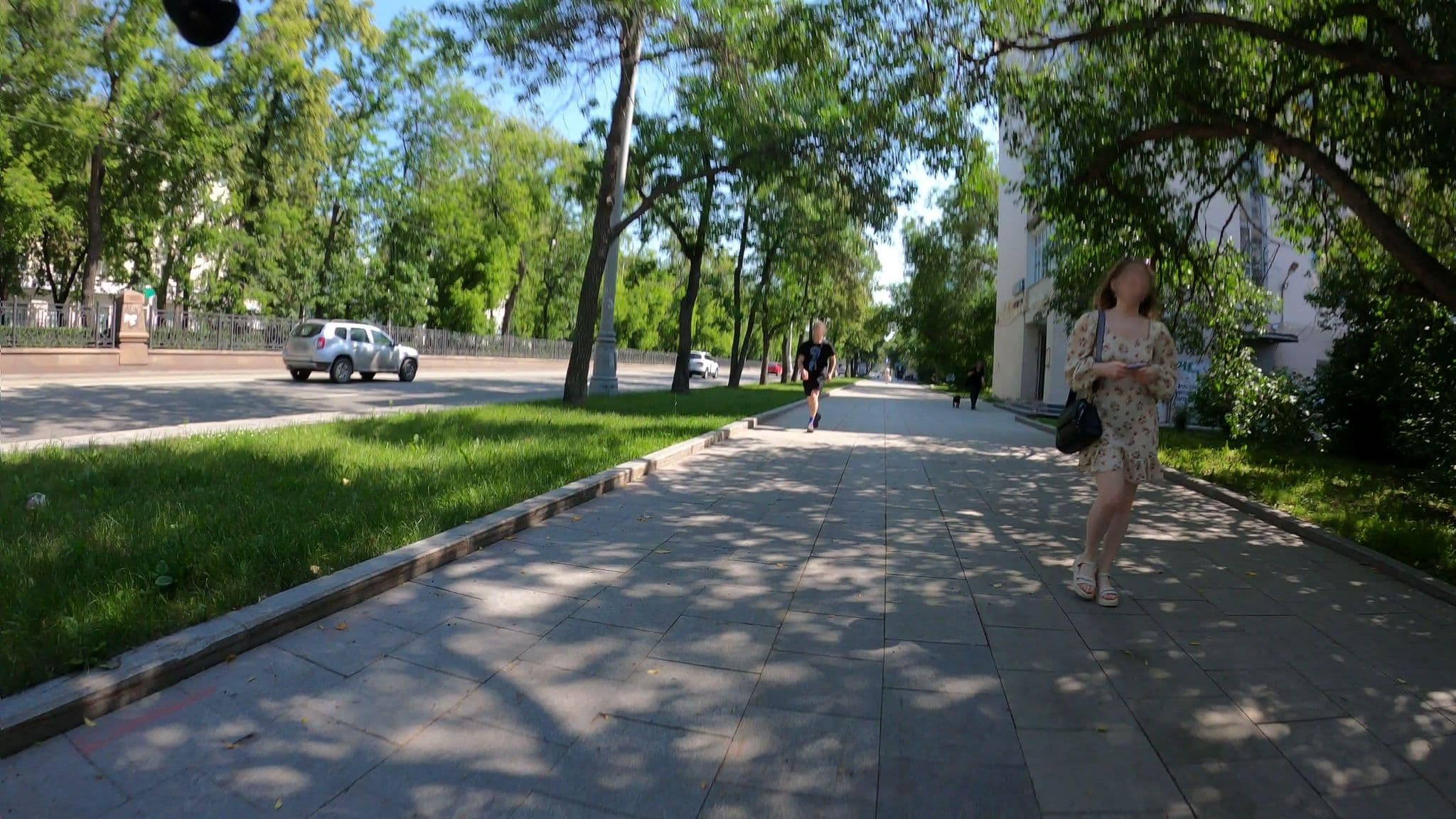 Street view near Vosa-Lavandula, Yekaterinburg — © trolleway (CC BY-SA · Mapillary)