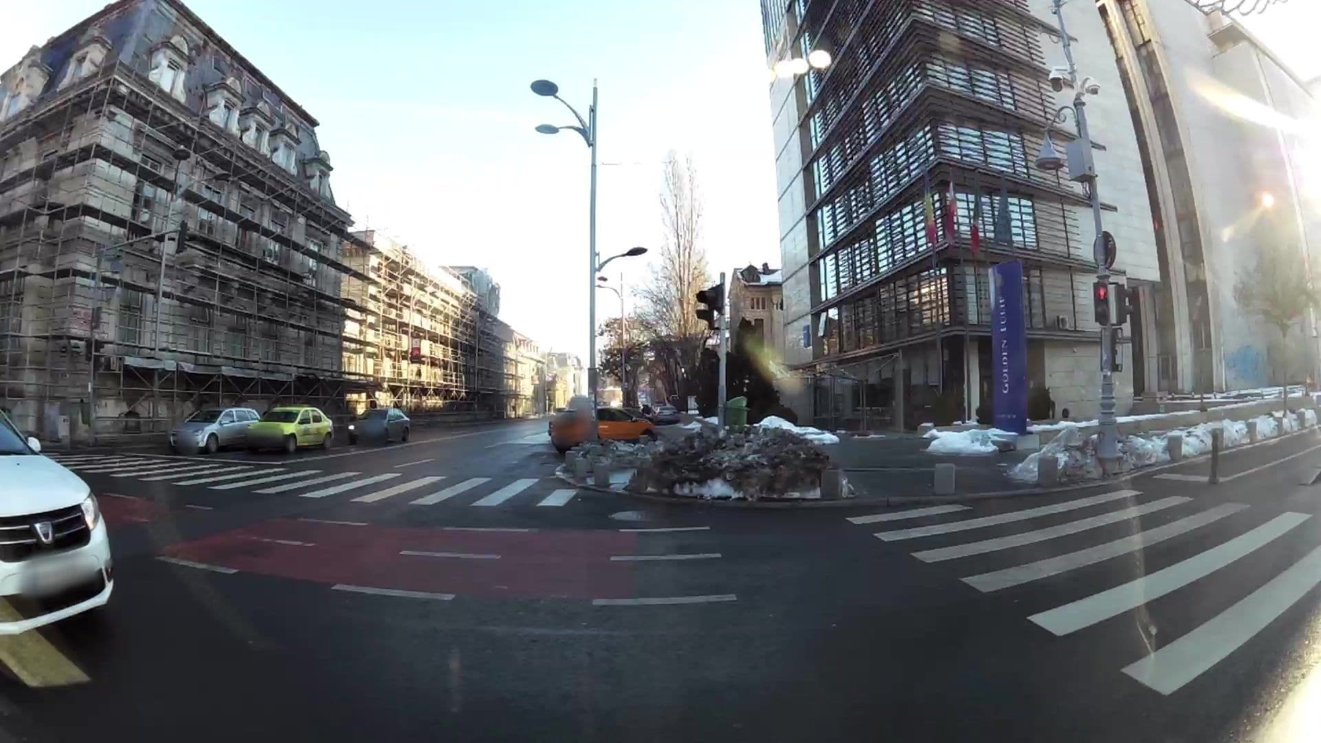 Street view near Leonardo Hotel City Centre, Bucharest