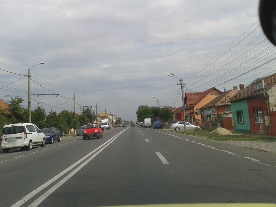Street view near Pensiune Milly, Arad — © pepenova (CC BY-SA · Mapillary)