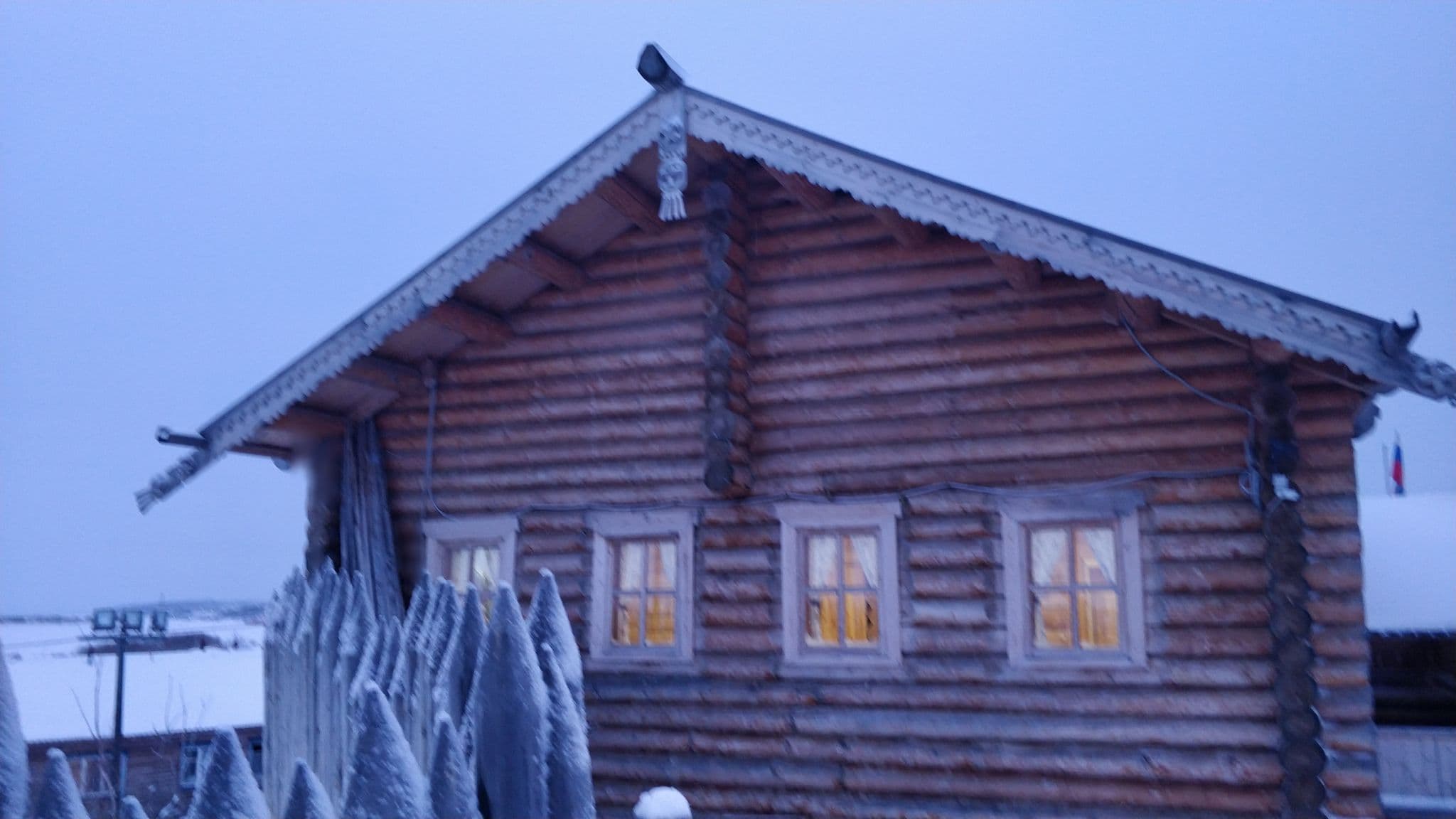 Street view near Гостиница Русский Север, Salekhard — © dmitriiv (CC BY-SA · Mapillary)